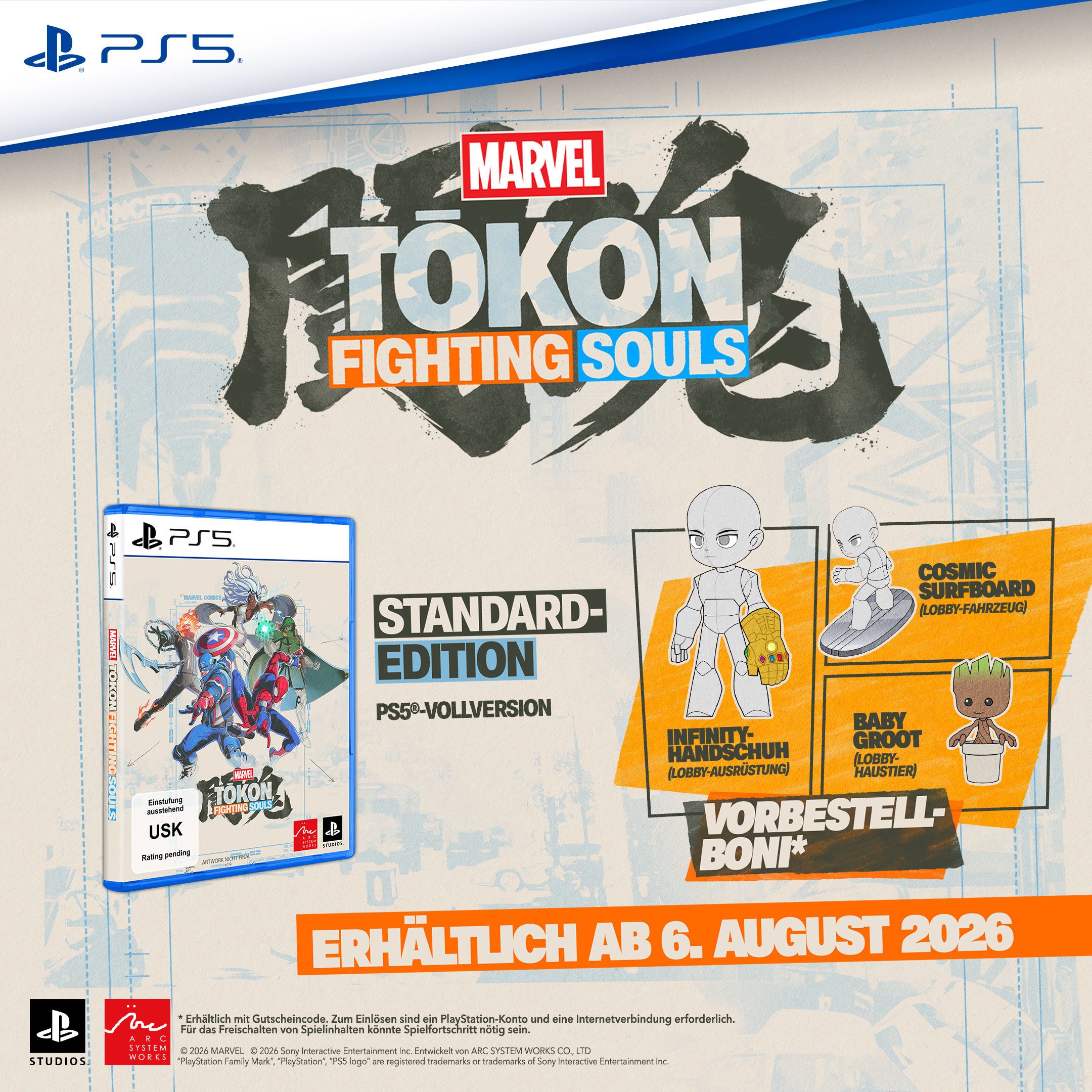 MARVEL Tōkon: Fighting Souls™ Standard Edition PlayStation 5