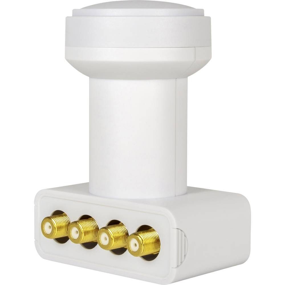 Megasat Quad LNB Universal-Quad-LNB (vergoldete Anschlüsse, Wetterschutz)