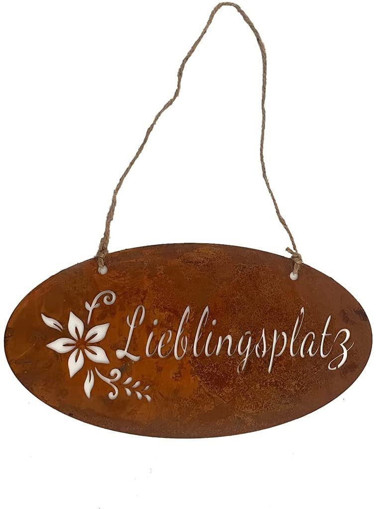 LB H&F Lilienburg Metallbild Schild Metall günstig online kaufen