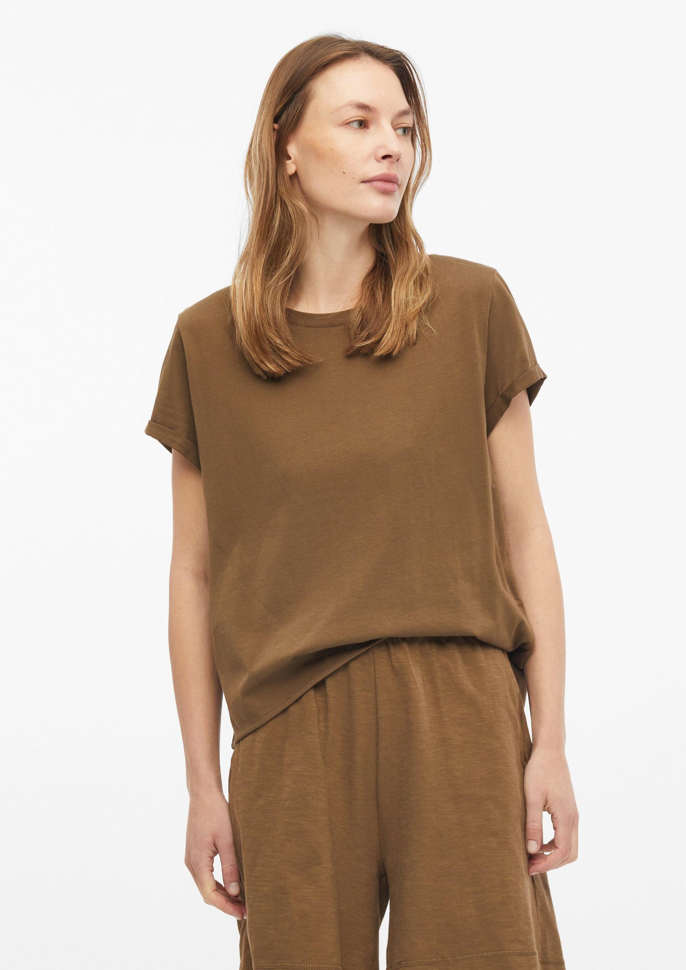 s.Oliver Kurzarmshirt T-Shirt Baumwoll-T-Shirt im Relaxed Fit