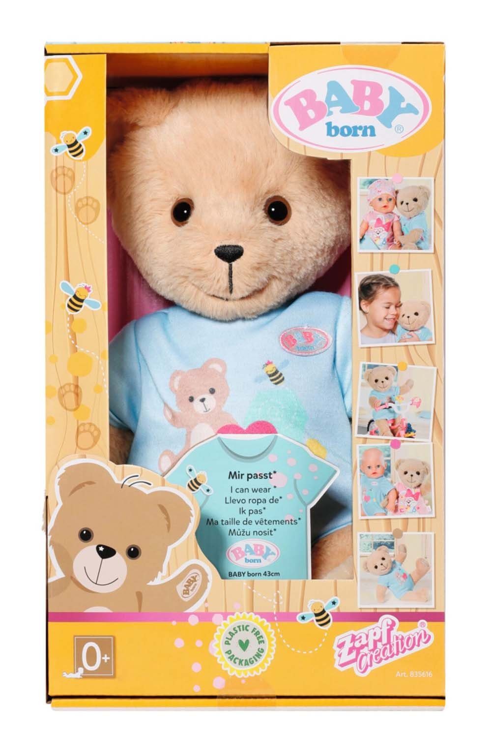 Zapf Creation® Babypuppe Zapf Creation 835616 - BABY born Bär blau - SOVP ( günstig online kaufen