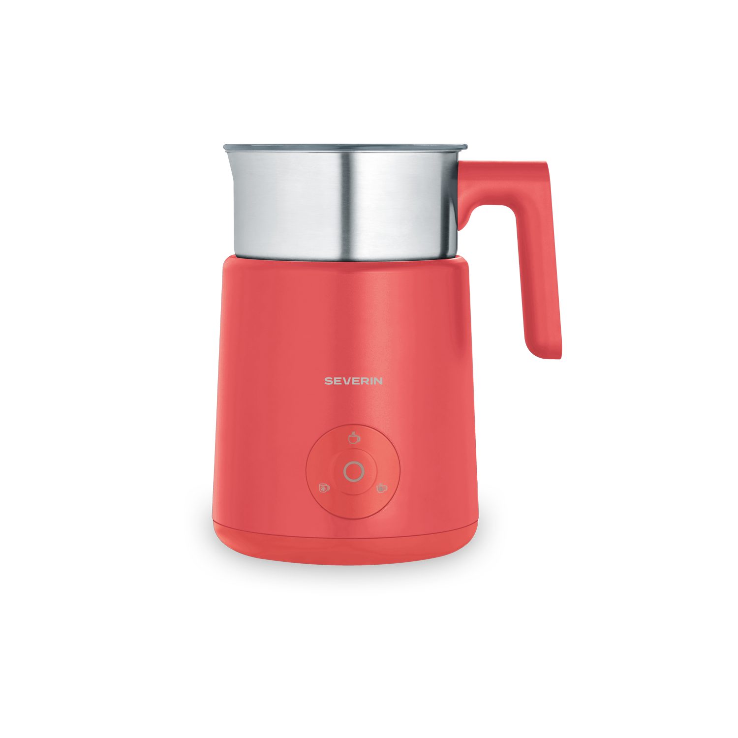 Severin Milchaufschäumer SPUMA LITE SM 3595, 500 W, kaltes & warmes Aufschäumen, Schoko-Funktion, auch vegane Milch, pink