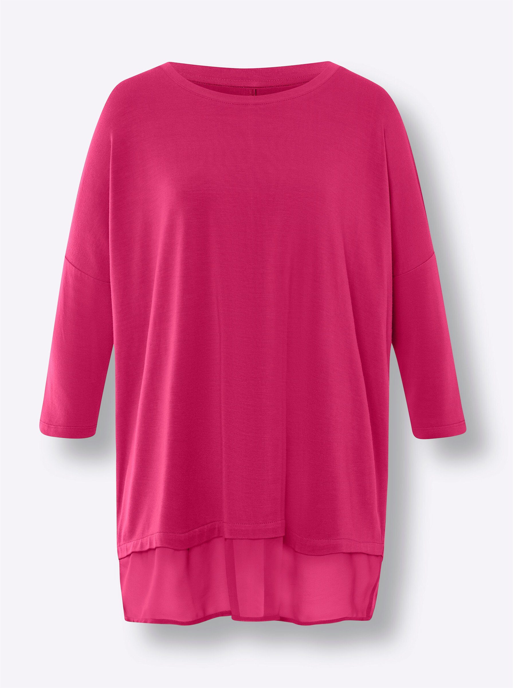T-Shirt Oversized Shirt Langarm