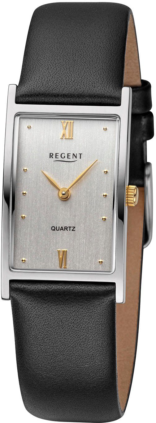 Regent Quarzuhr F1508 - 33059011, Armbanduhr, Damenuhr, Titangehäuse, Leder günstig online kaufen