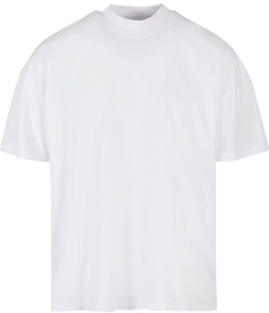 Build Your Brand Rundhalsshirt Men´s Oversized Mock Neck Tee XS bis 5XL