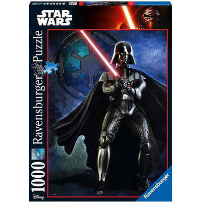 Ravensburger Puzzle »Ravensburger - Star Wars: Darth Vader, 1000 Teile«, 1000 Puzzleteile