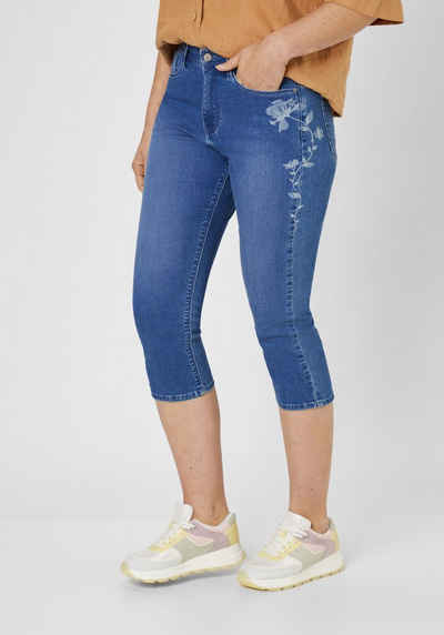 Paddock's 3/4-Jeans PIA Slim-Fit 3/4 Jeans mit Motion & Comfort Stretch