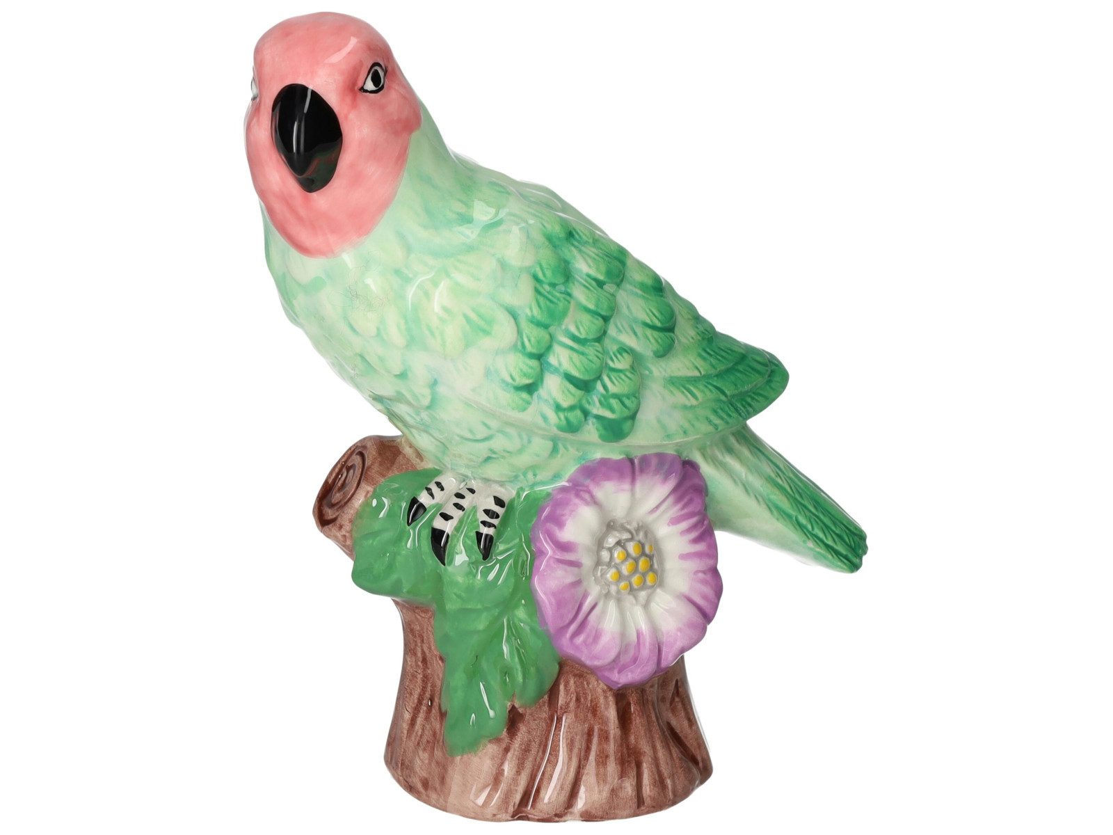 Giftcompany Dekofigur Mignon Deko-Papagei grün 18,5cm