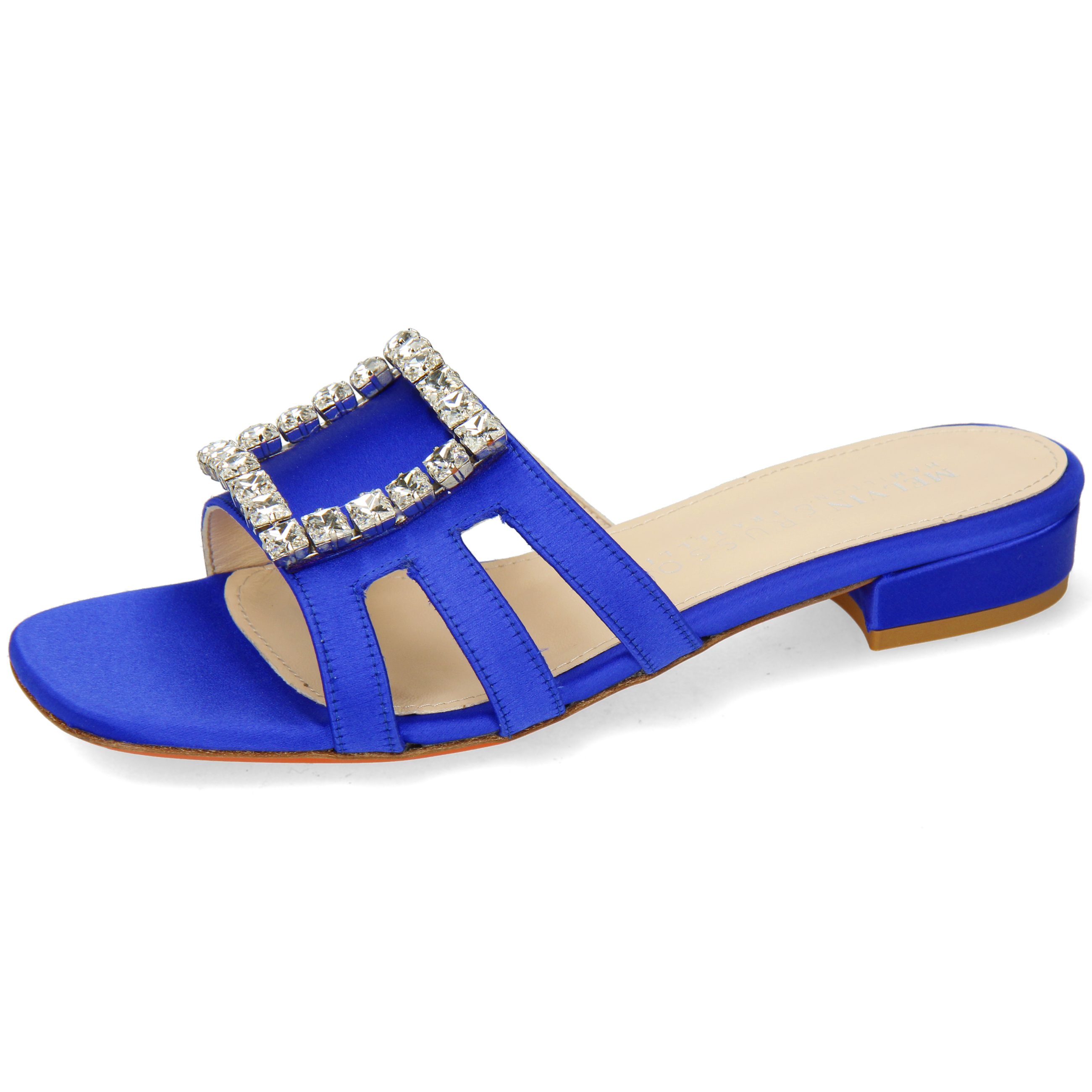 Melvin & Hamilton Eugenie 1 Satin-Pantoletten für Damen Pantolette Flache A günstig online kaufen