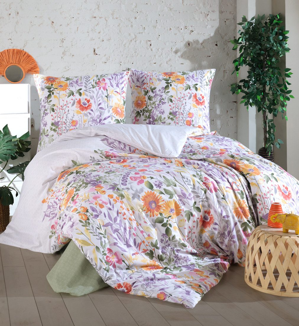 Nordqueen Bettwäsche Nordqueen Ranforce Bettwäsche Set günstig online kaufen