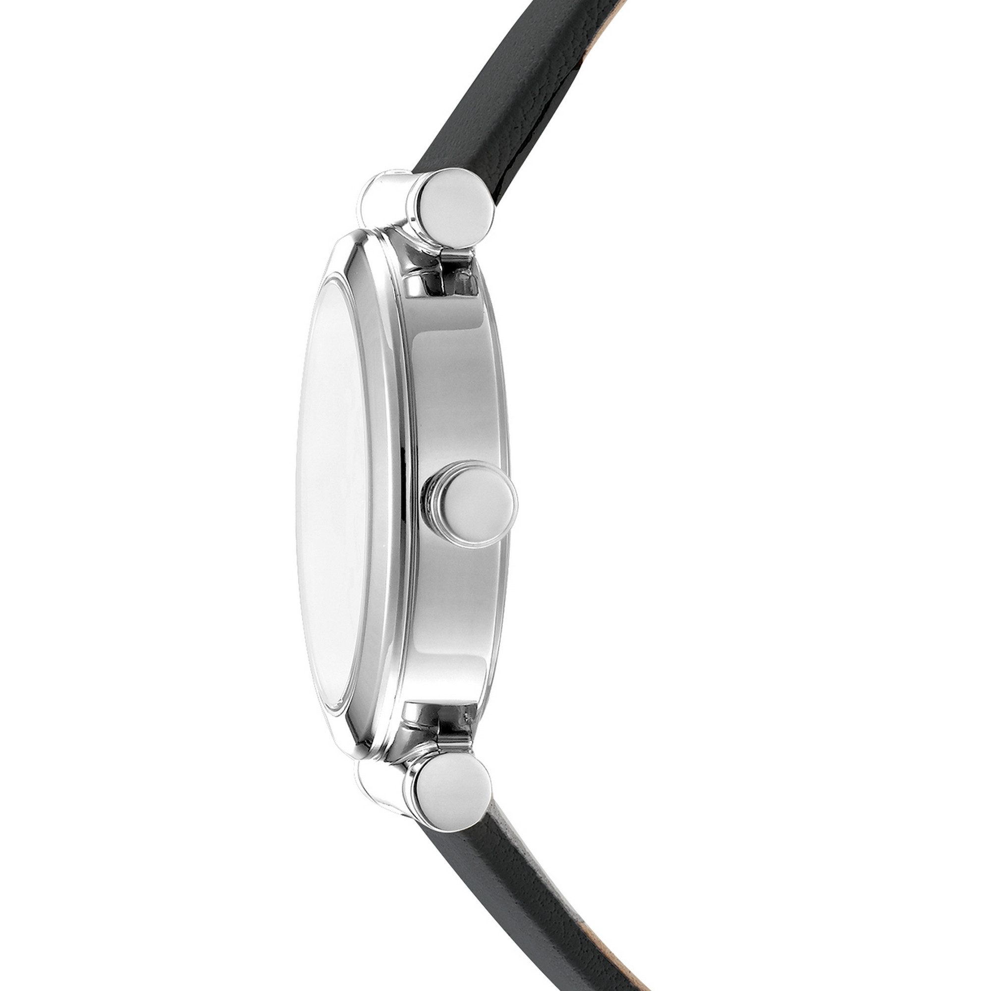 DKNY Quarzuhr Essentials Watch DK1L090L0015, Armbanduhr, Damenuhr, Lederarmband, analog