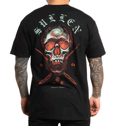 Sullen Clothing T-Shirt Glow Skull Schwarz