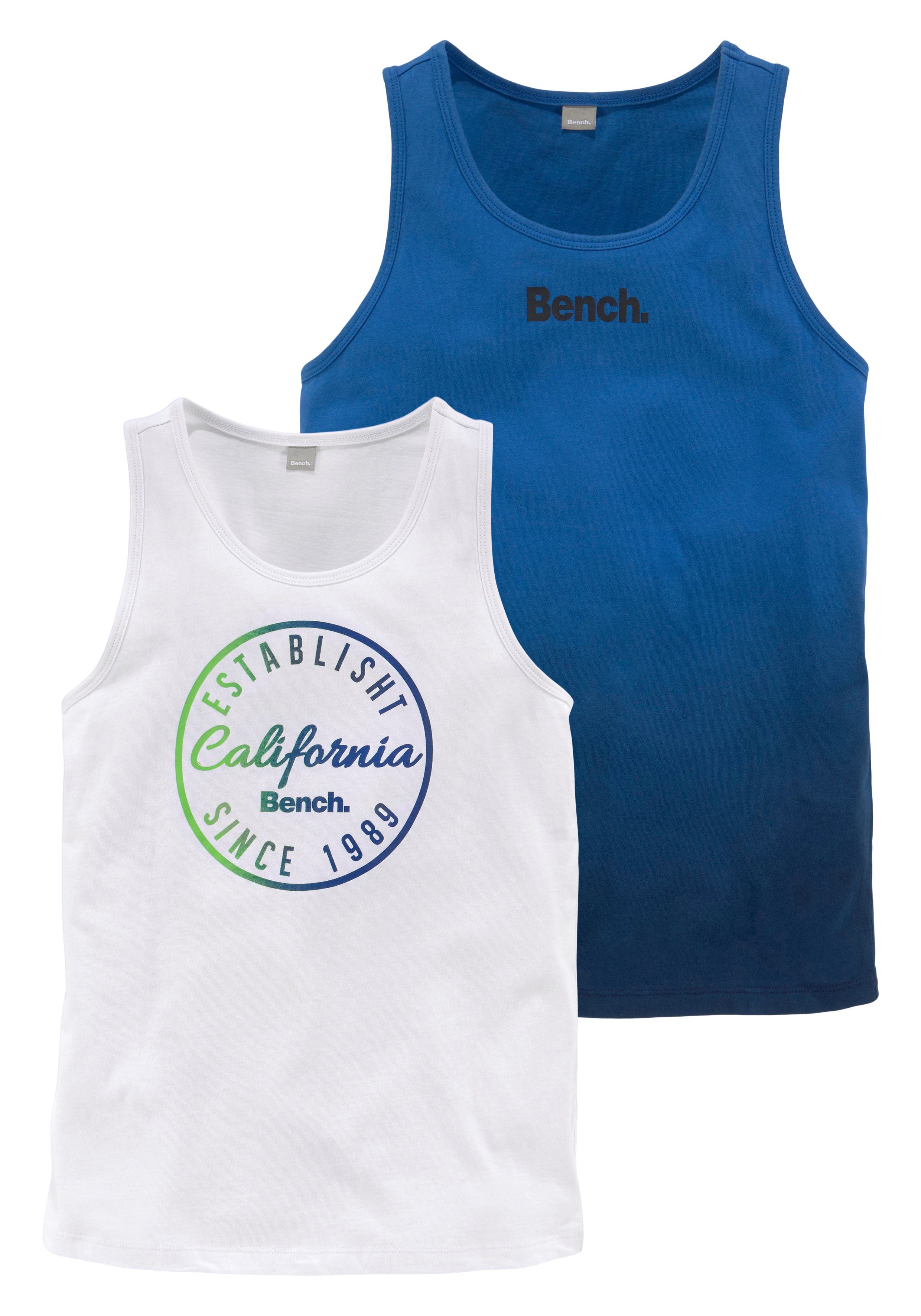 Bench. Tanktop (Packung, 2-tlg., Farbverlauf mit tollem 2er-Pack)