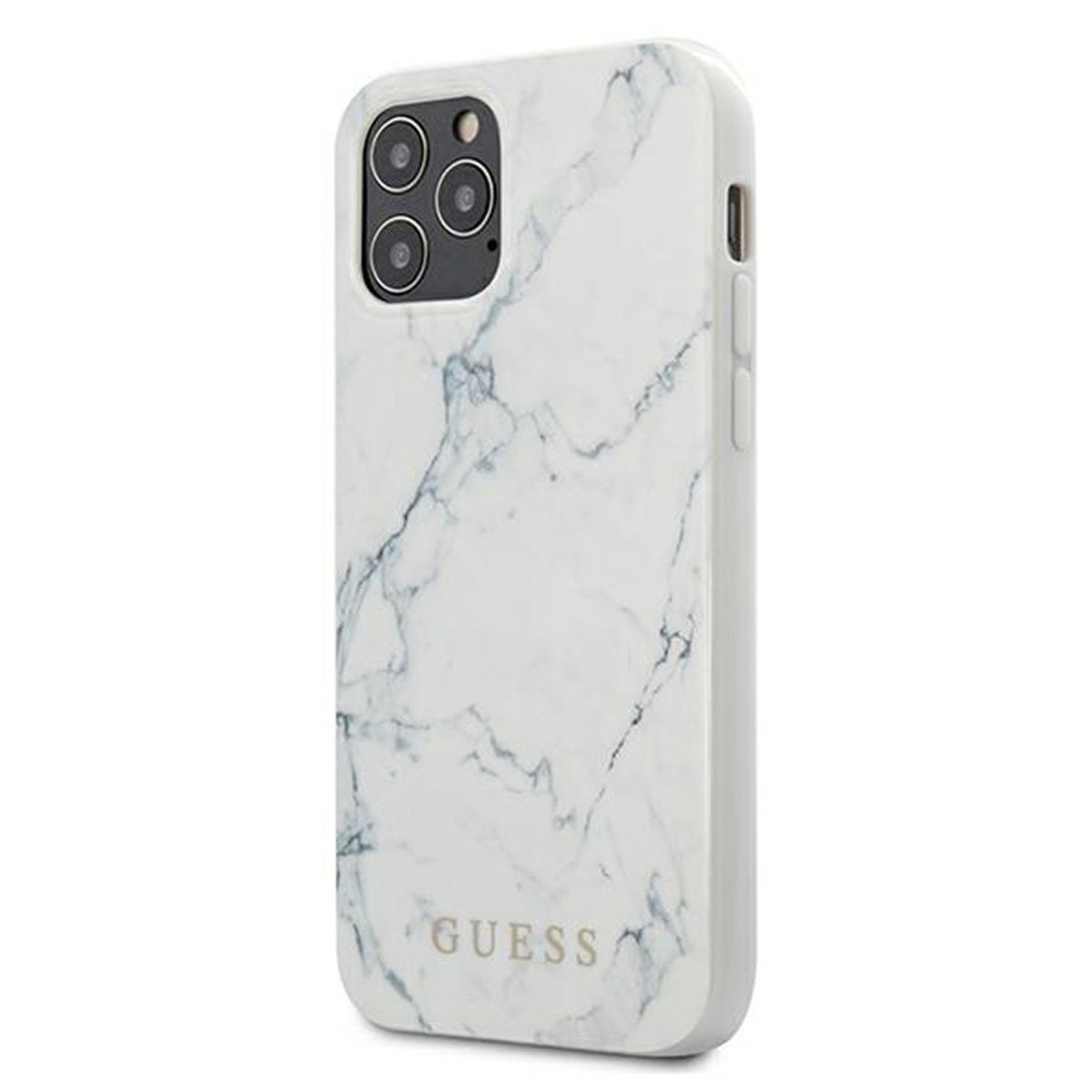 Guess Handyhülle »Guess Marble Collection Apple iPhone 12 / 12 Pro Weiß  Marmor Hard Case Cover Schutzhülle Etui« online kaufen | OTTO