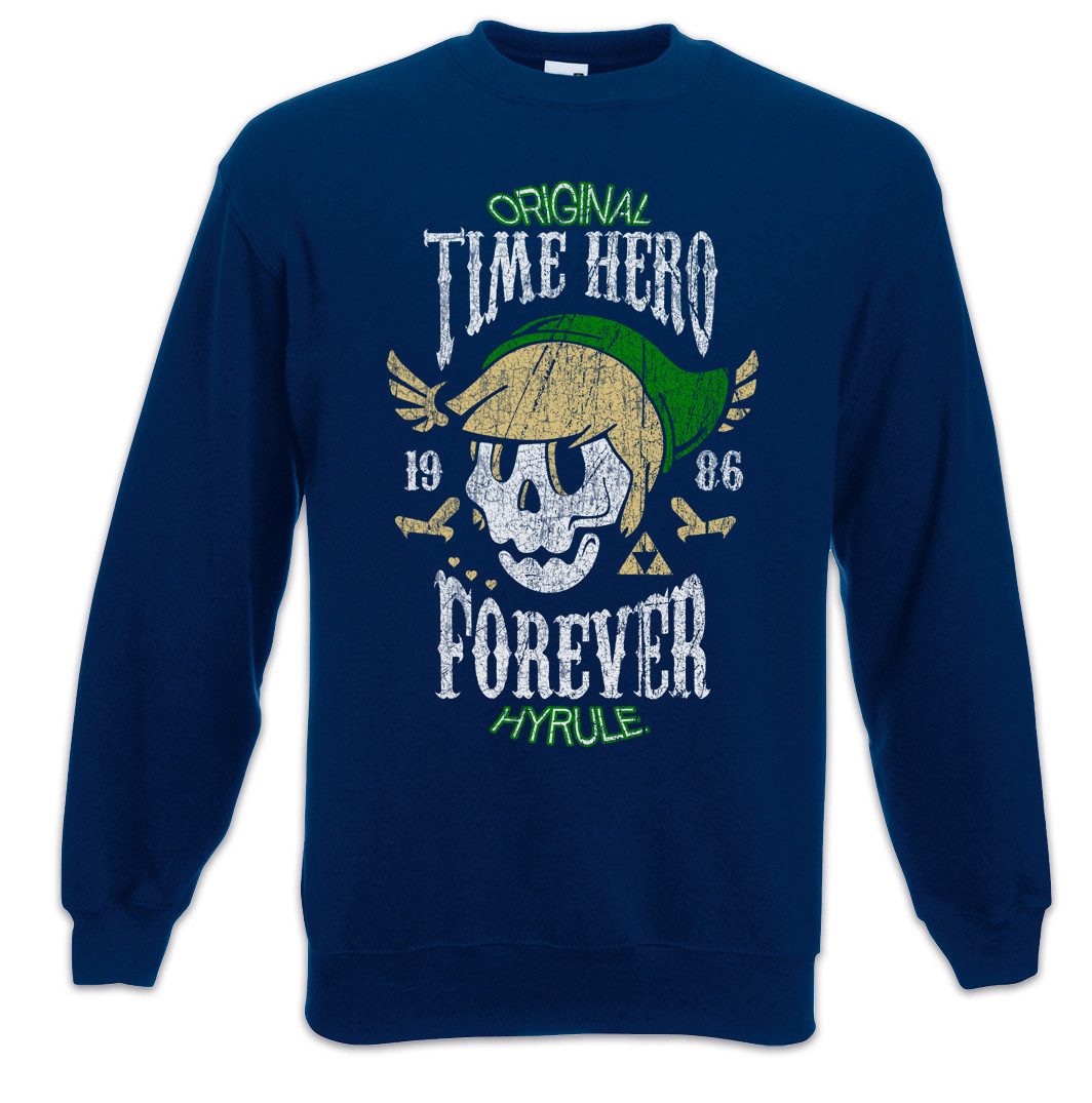 Sweatshirt Time Hero Forever Sweatshirt Legend Fan Hyrule Nerd Zelda Game Gamer