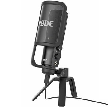 RØDE Mikrofon Rode NT-USB Kondensatormikrofon + Mikrofonständer
