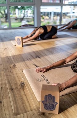 SAPURA Health Yogablock Yoga Blöcke Kork - Yogablöcke - Stabilität durch Naturkork, (1-tlg)