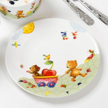 Villeroy & Boch Speiseteller Hungry as a Bear Kinderteller flach, (1 St)