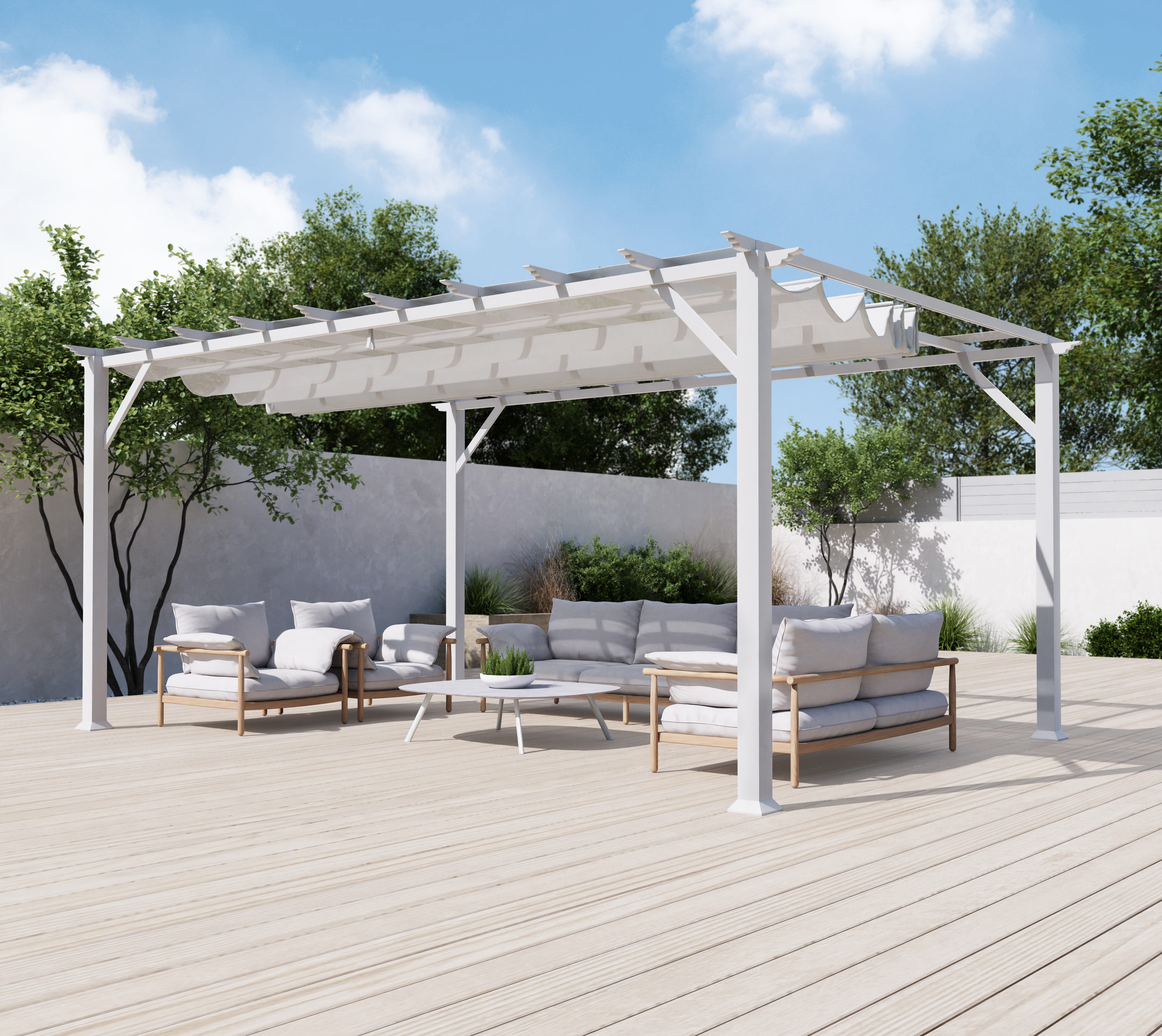 Paragon Pergola Florenz, BxTxH: 505x350x236 cm