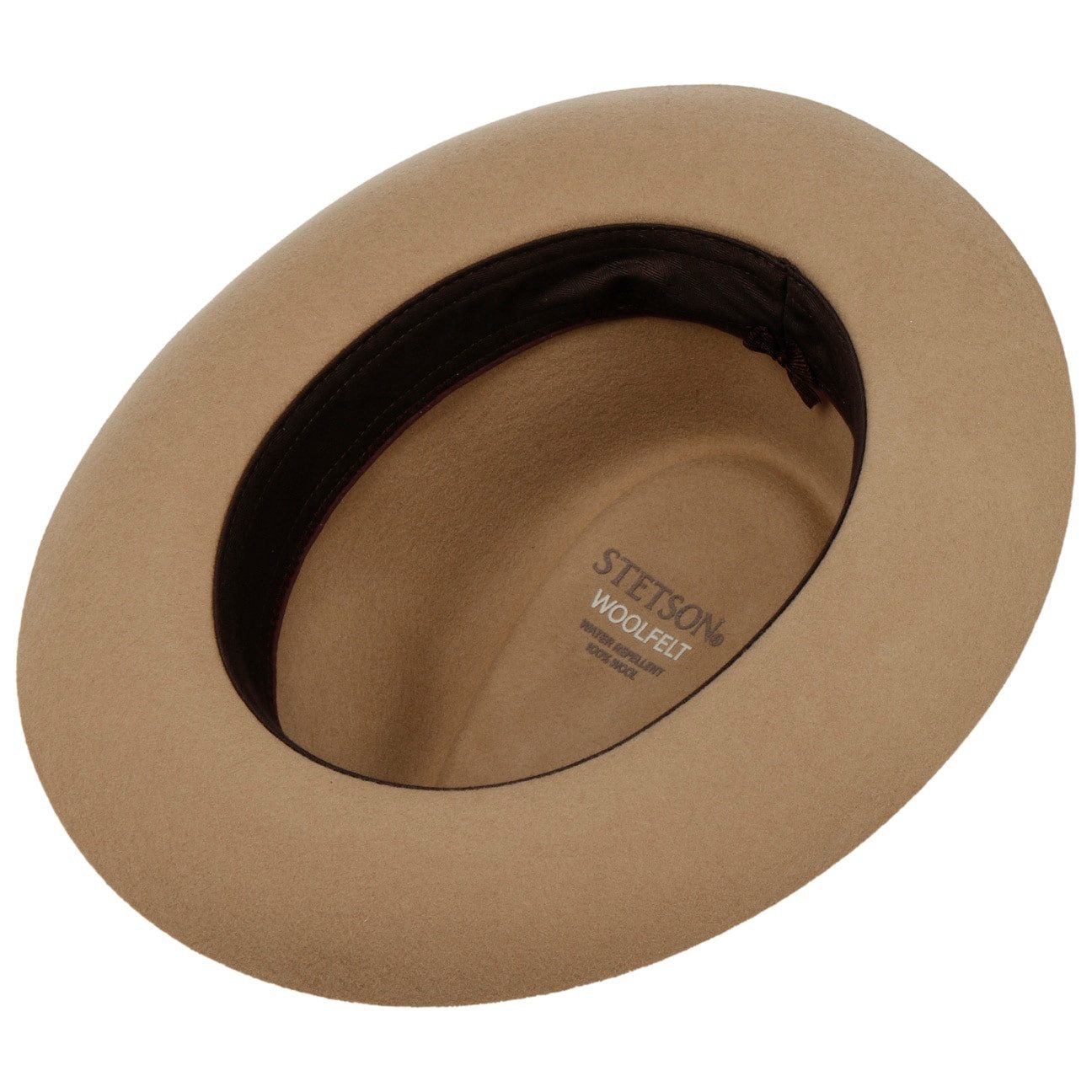 Stetson Filzhut (1-St) Wollfilzhut mit Lederband