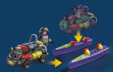 Playmobil® Konstruktions-Spielset SWAT-Multi-Terrain-Quad (71147), City Action, (59 St), Made in Europe
