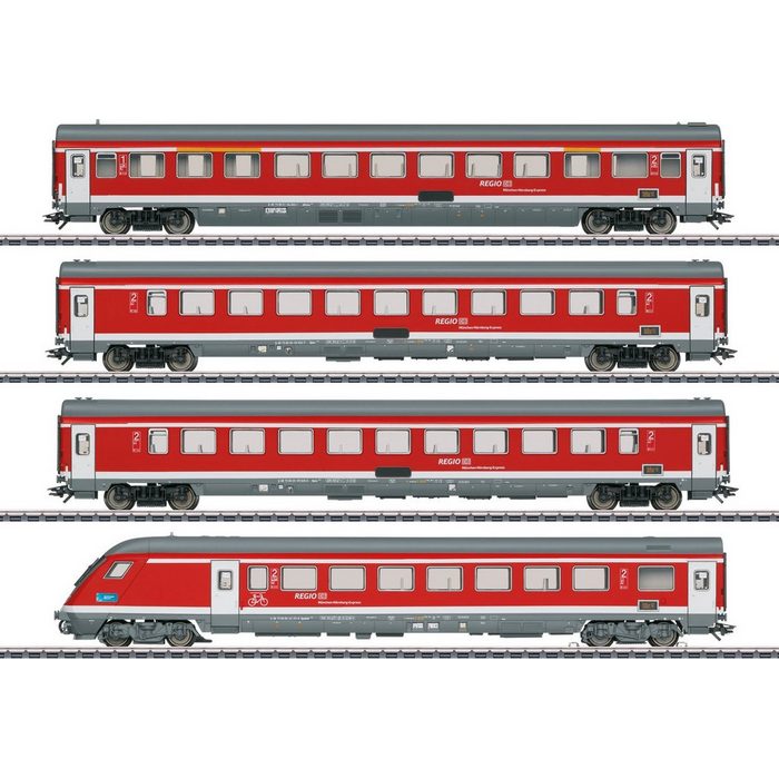 Märklin Personenwagen Reisezugwagen-Set 1 "München-Nürnberg-Express" - 42988 Spur H0 Made in Europe