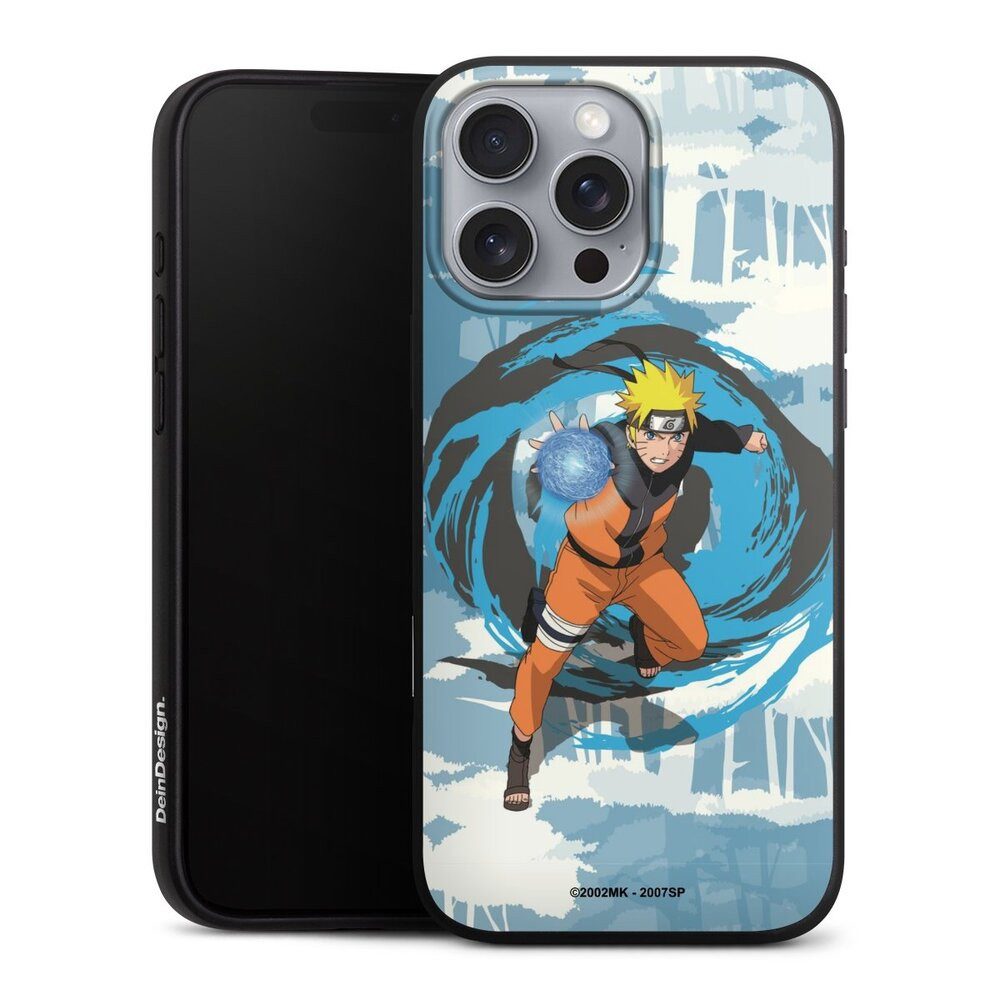 DeinDesign Handyhülle Offizielles Lizenzprodukt Manga Naruto Shippuden Naruto Rasengan, Apple iPhone 16 Pro Max Organic Case Bio Hülle Эко-товарe Handyhülle