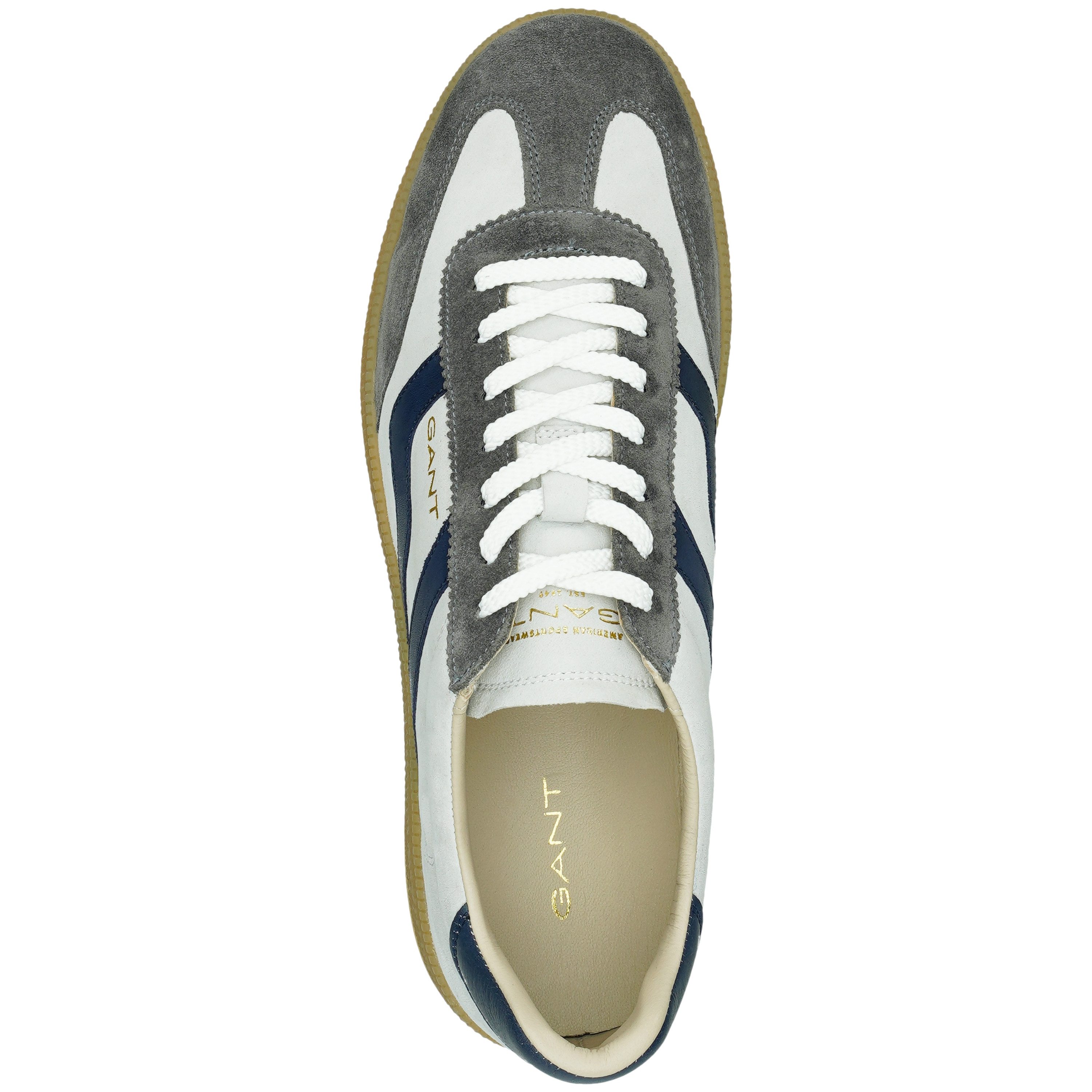 Gant Cuzmo Sneaker, Schnürschuh, Retro Sneaker mit Wechselfußbett