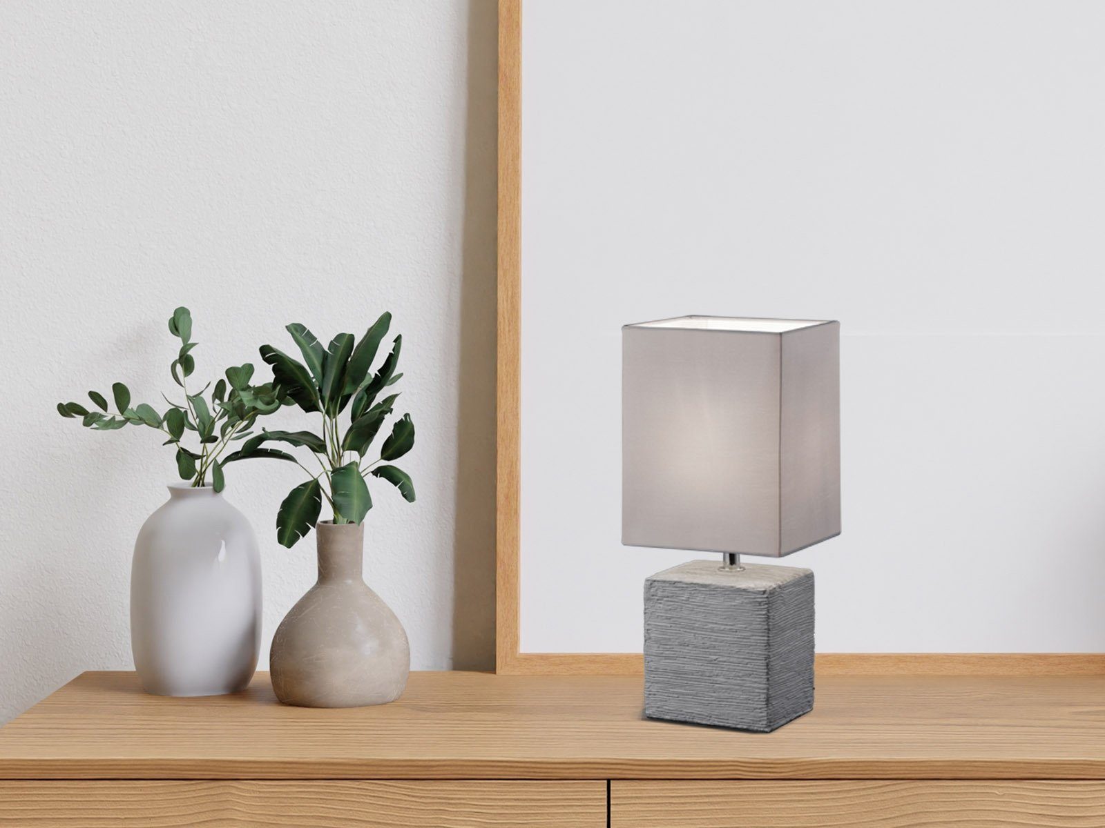 Reality Leuchten LED Nachttischlampe, LED wechselbar, Warmweiß, kleine Desi günstig online kaufen