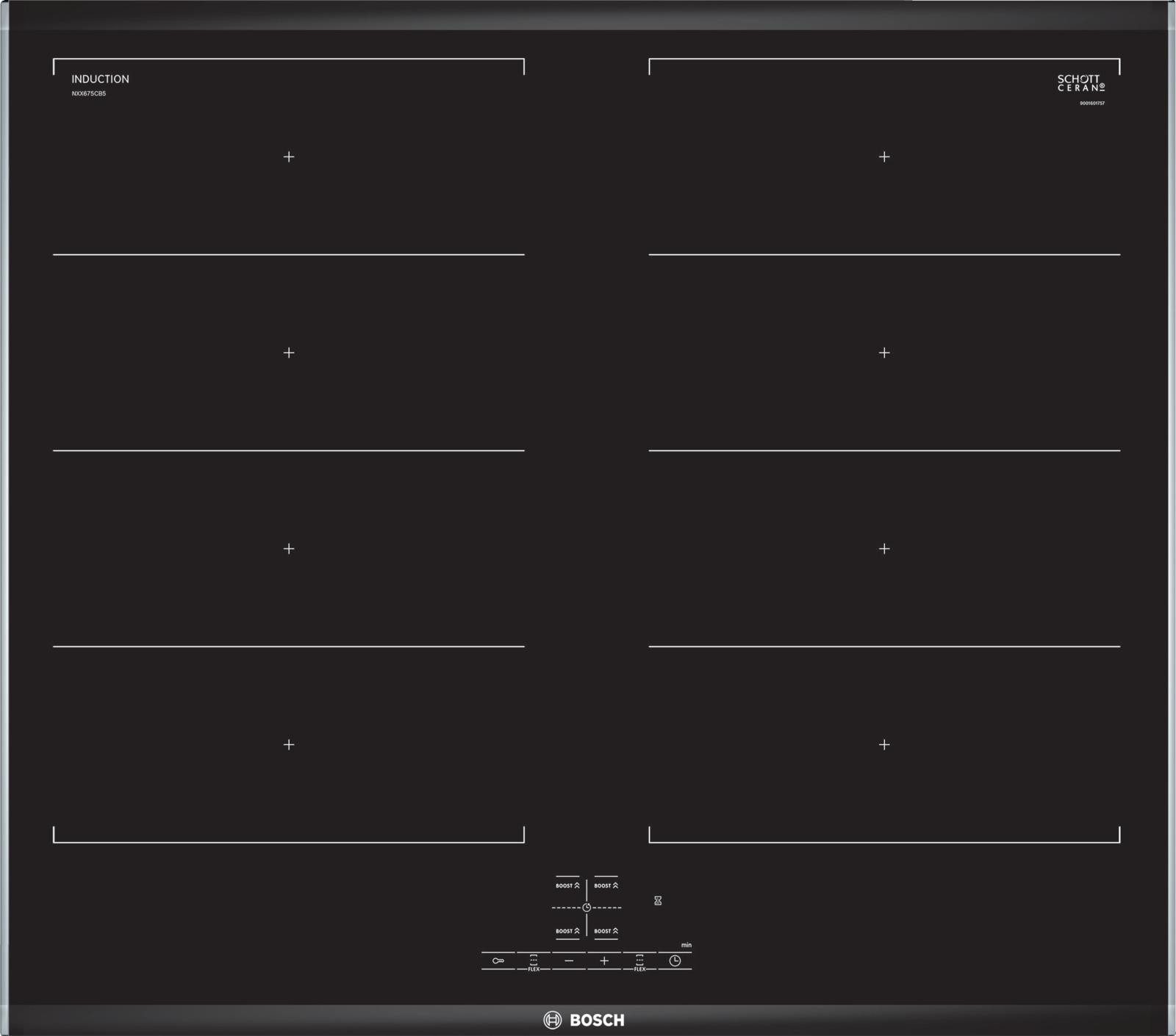 BOSCH Induktions-Kochfeld NXX675CB5E