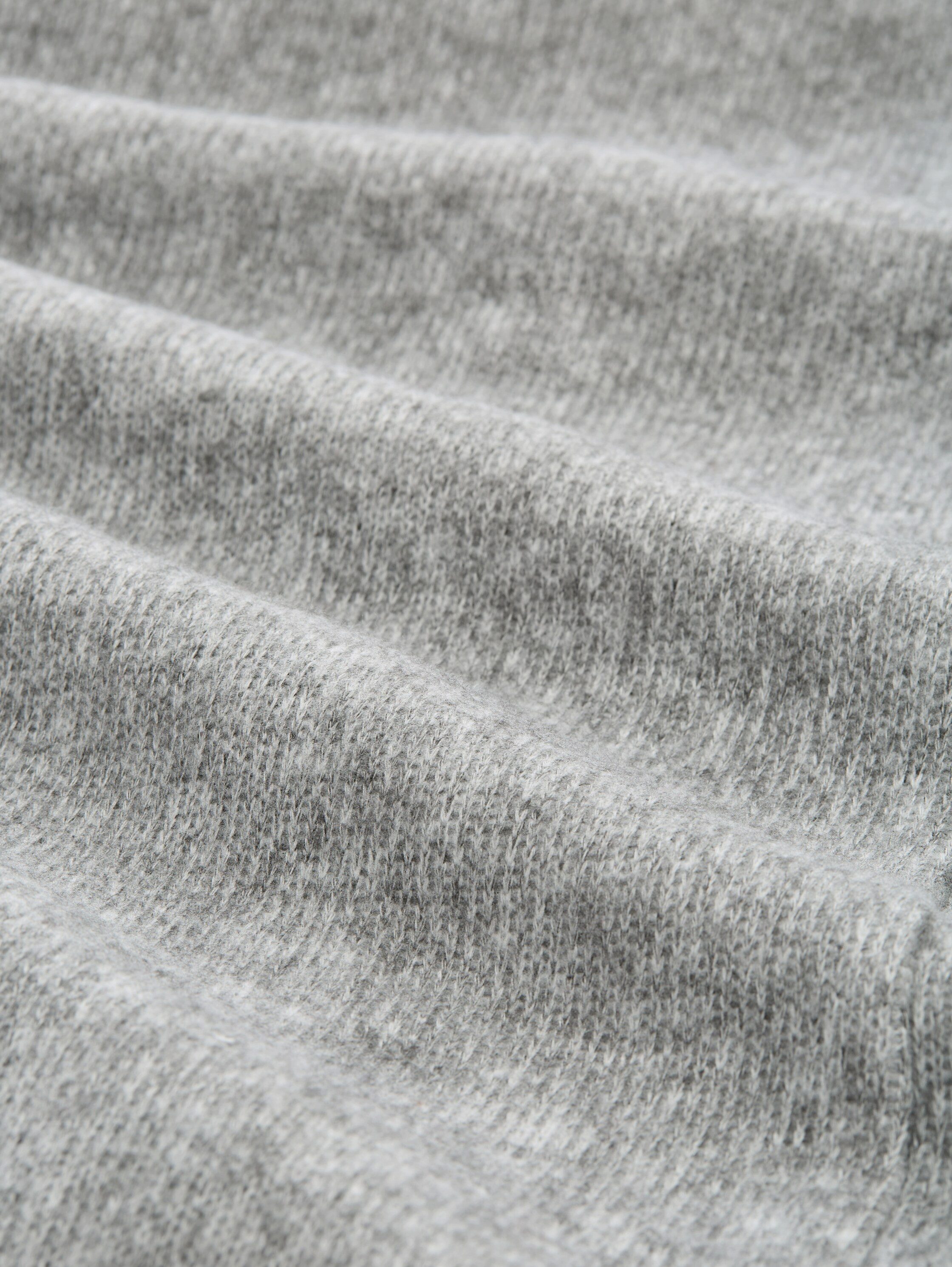 TOM TAILOR Strickkleid 3/4-Arm, Midi-Länge