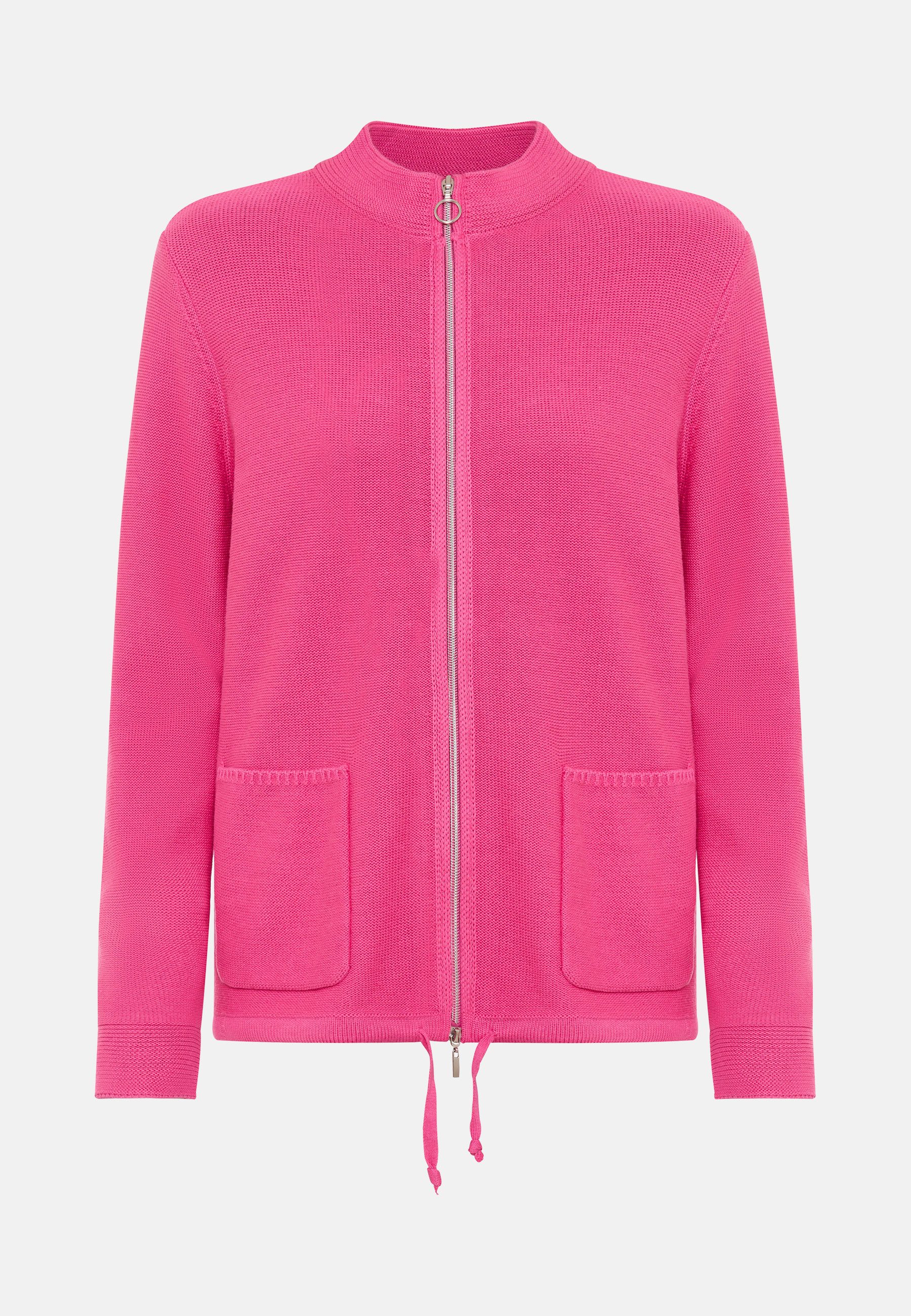 Olsen Cardigan mit Reißverschluss