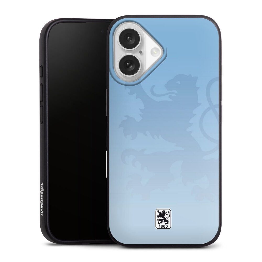 DeinDesign Handyhülle Offizielles Lizenzprodukt Logo TSV 1860 - Wappen klein, Apple iPhone 16 Plus Organic Case Bio Hülle Nachhaltige Handyhülle