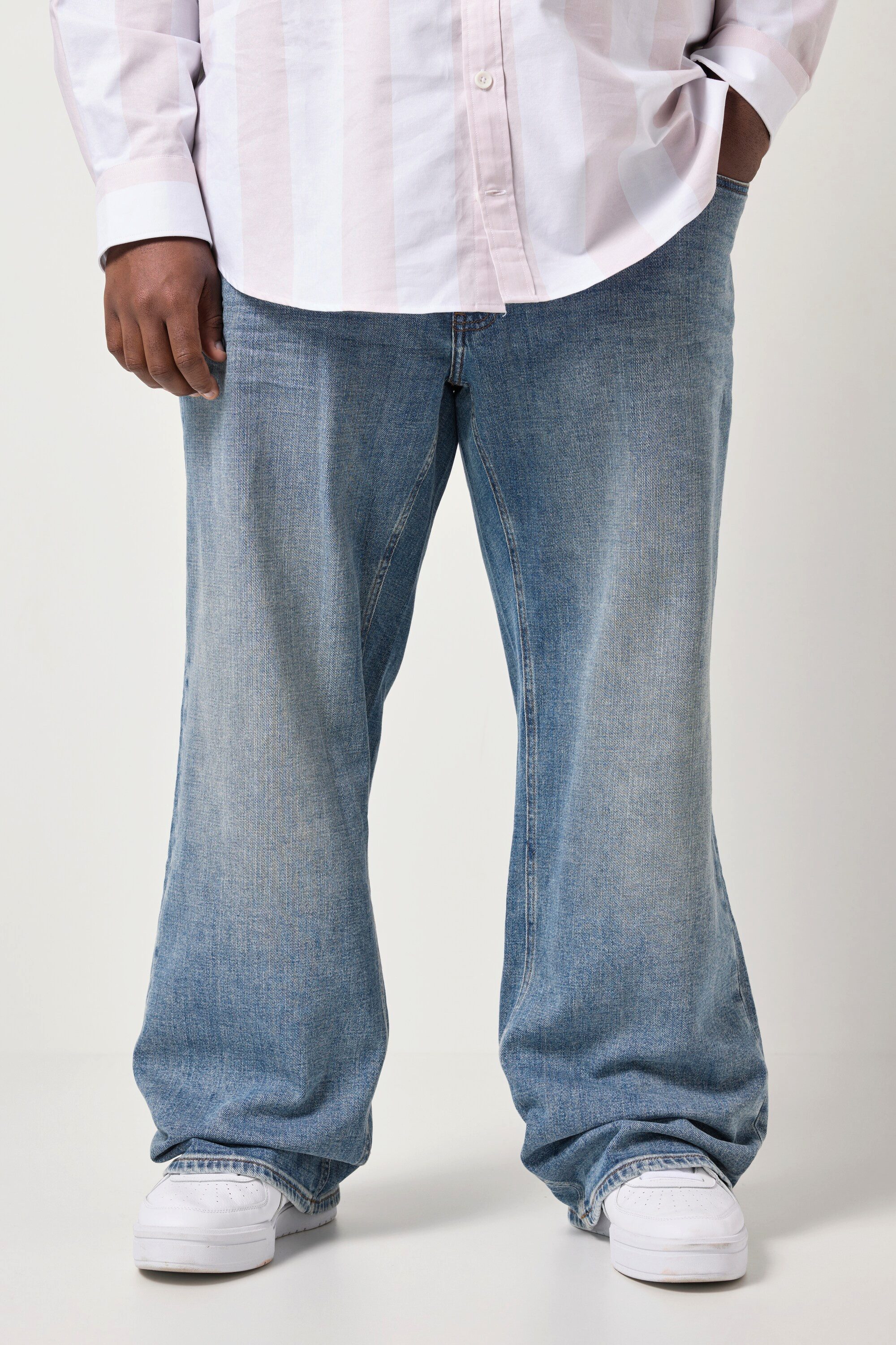 STHUGE 5-Pocket-Jeans Jeans mit Schag 5-Pocket Vintage Look bis 72