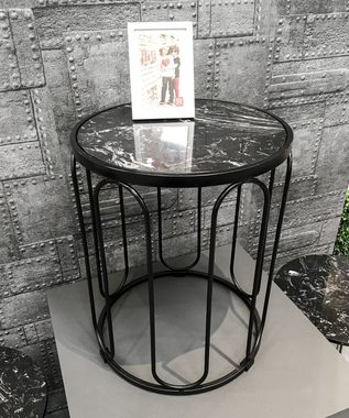 HAKU Beistelltisch HAKU Möbel Beistelltisch (DH 40x50 cm) DH 40x50 cm schwarz