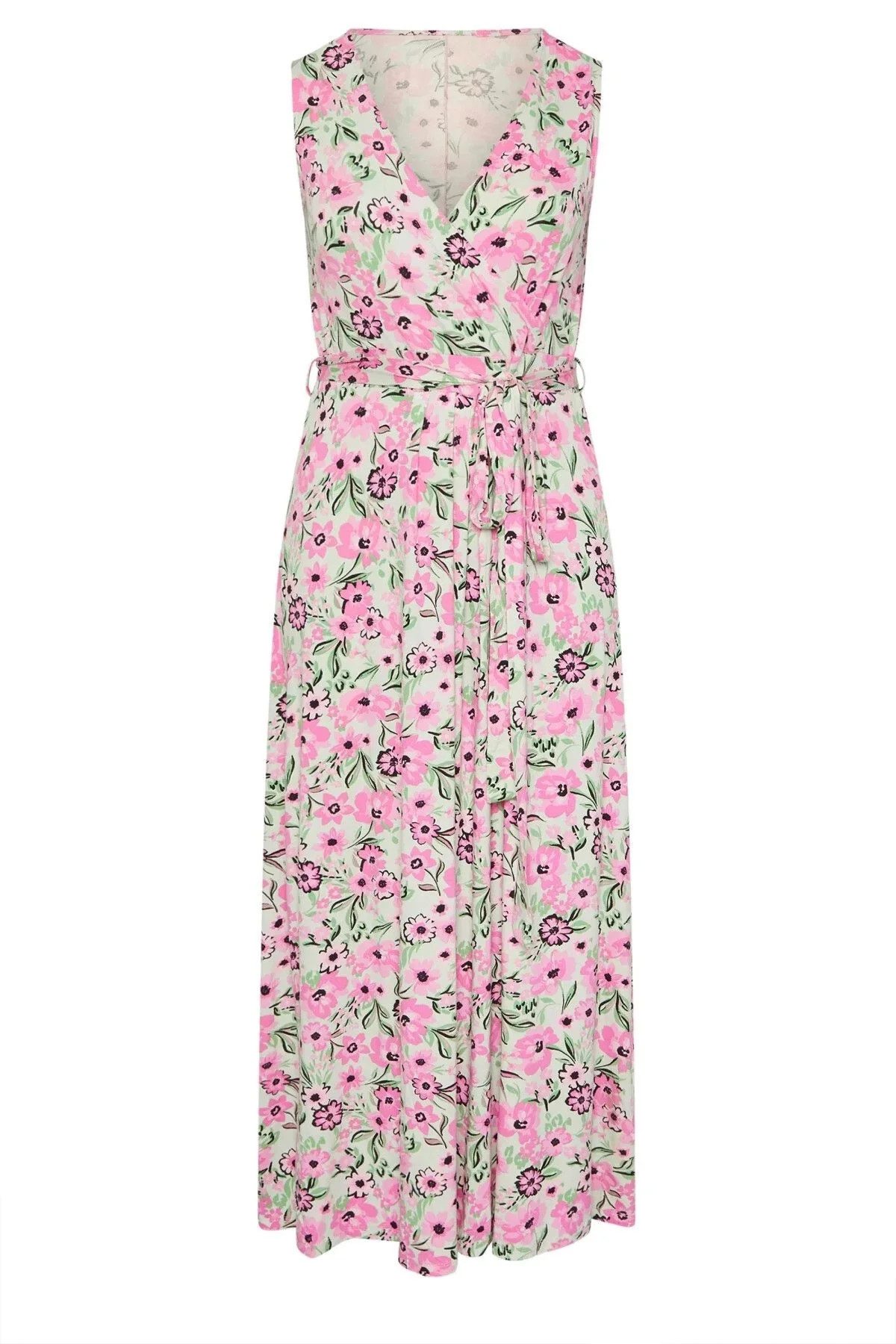 Shape of You Midikleid Langes Kleid mit Blumenmuster