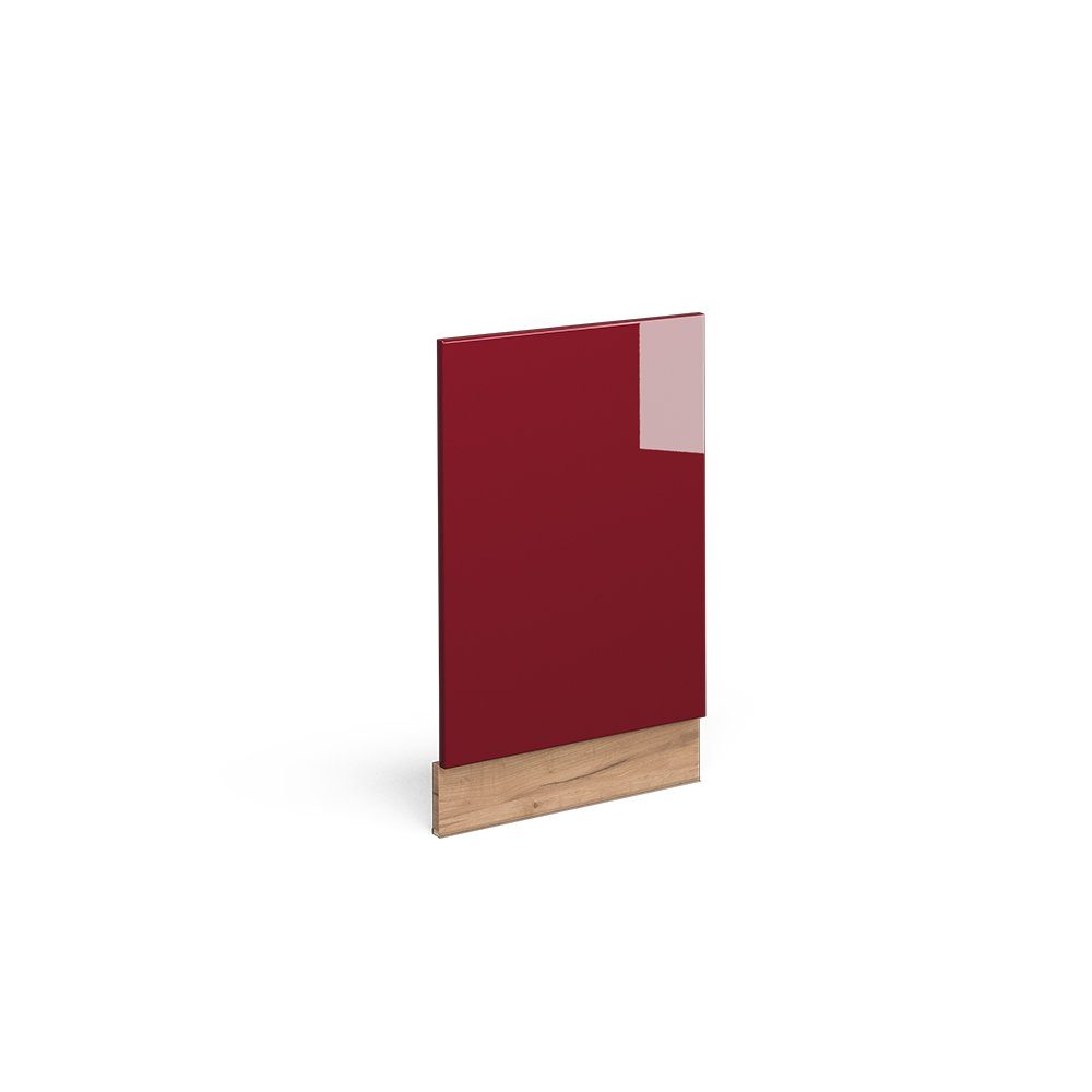 Vicco Frontblende Fame-Line, Bordeaux Hochglanz/Goldkraft Eiche, günstig online kaufen