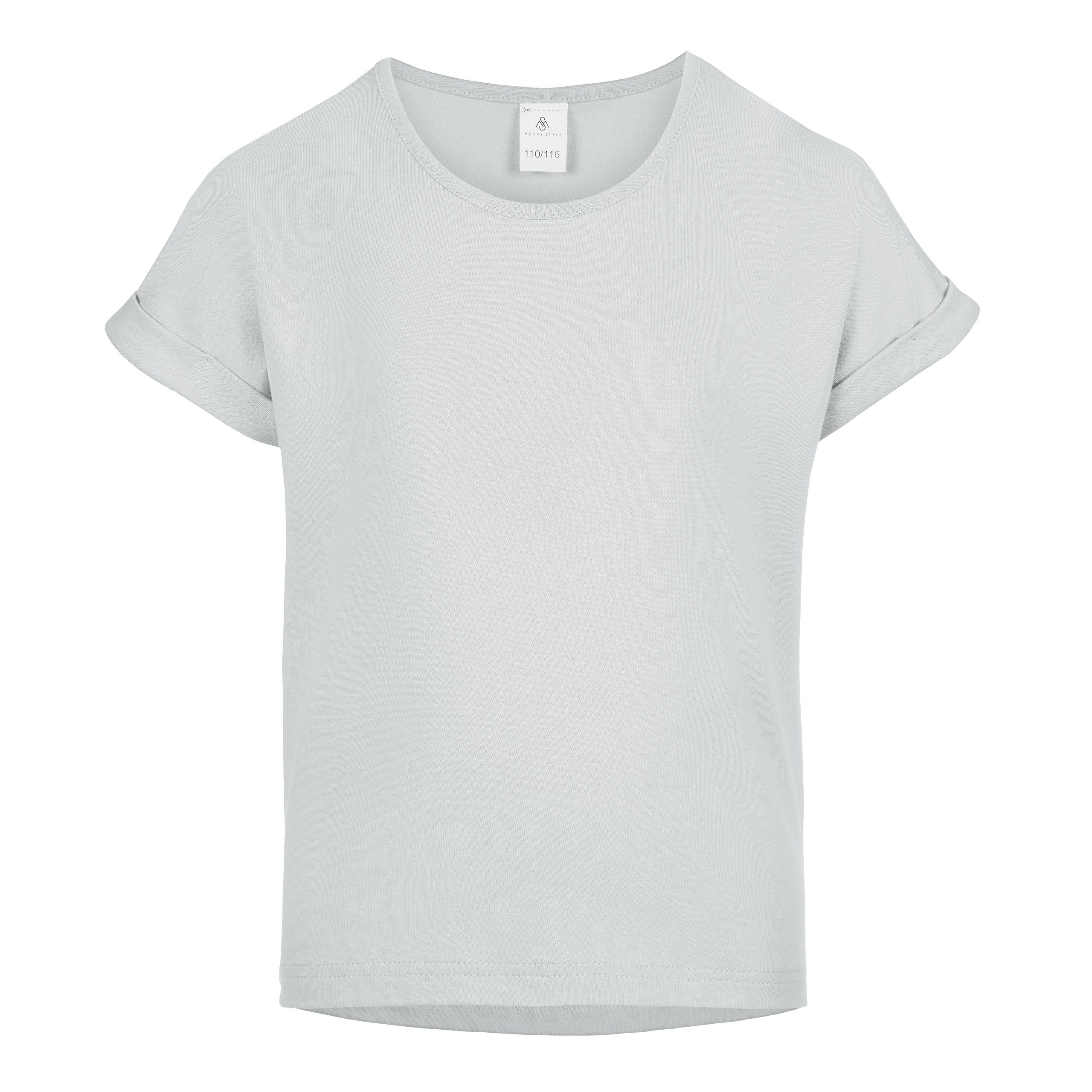 Merry Style T-Shirt für Mädchen aus weicher Baumwolle MS-468 (1-tlg)
