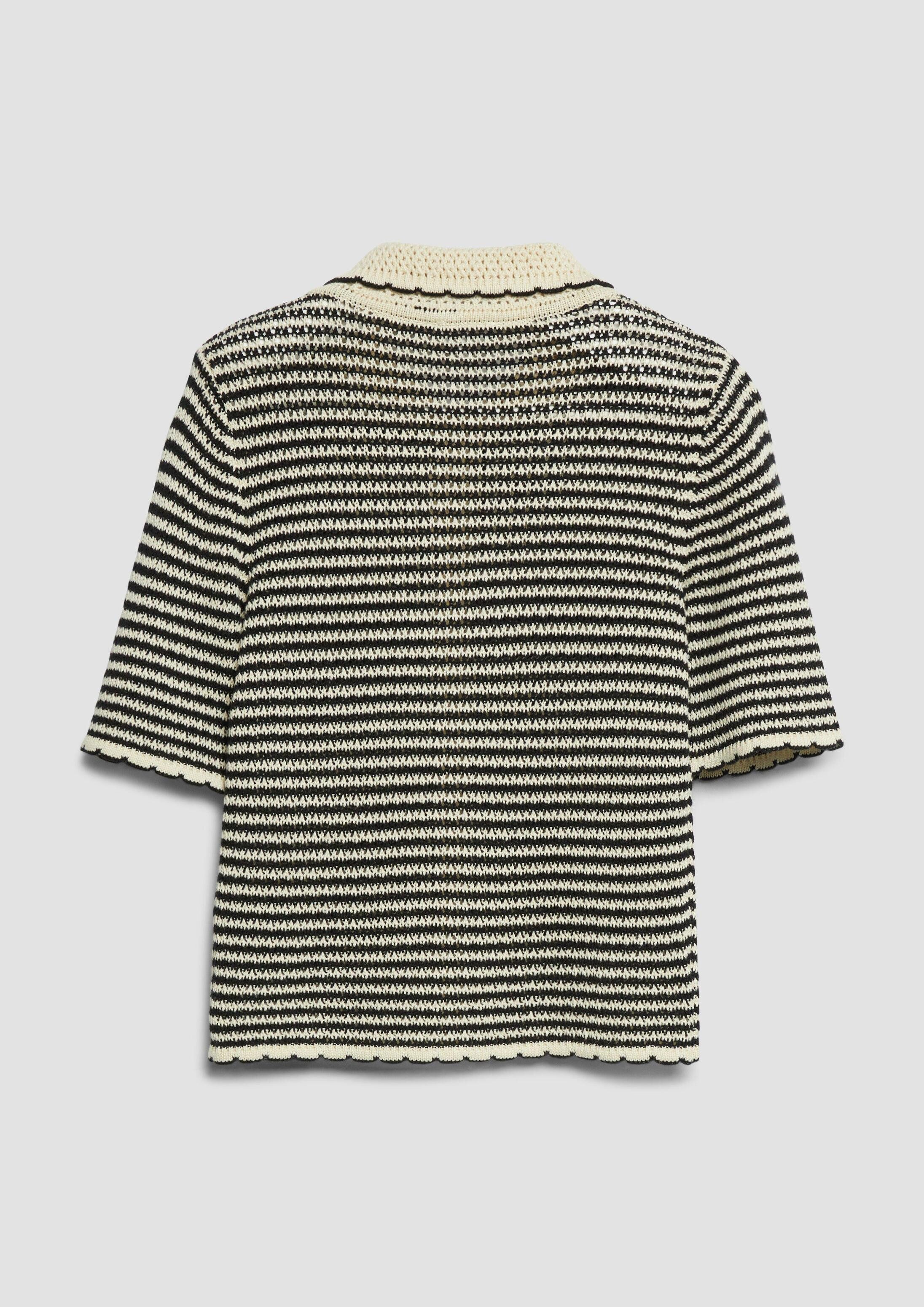 s.Oliver Cardigan Strickjacke Kurzarm-Strickjacke im Slim Fit