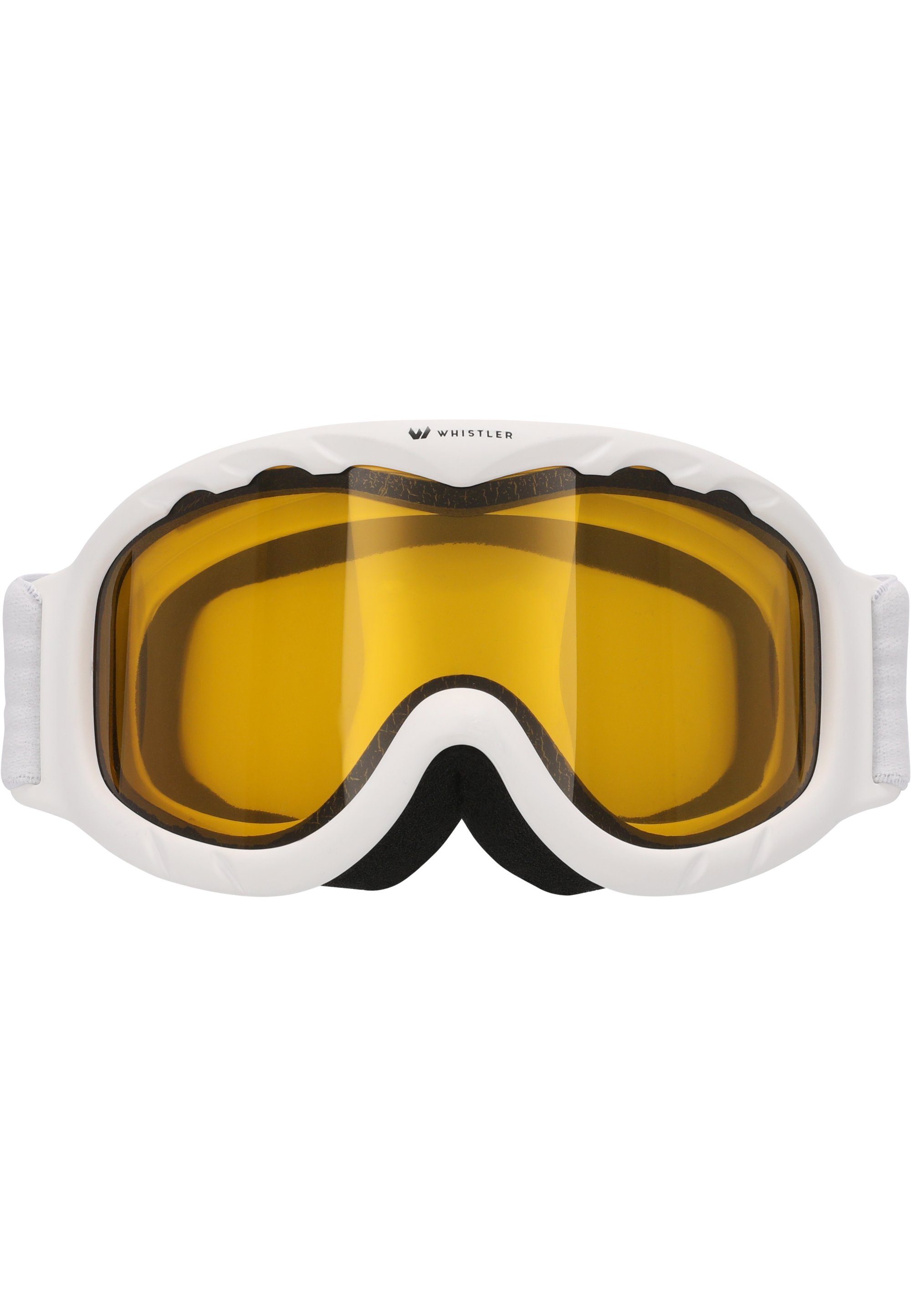 WHISTLER Skibrille WS300 Jr. Ski mit Goggle, Anti-Fog-Beschichtung weiß