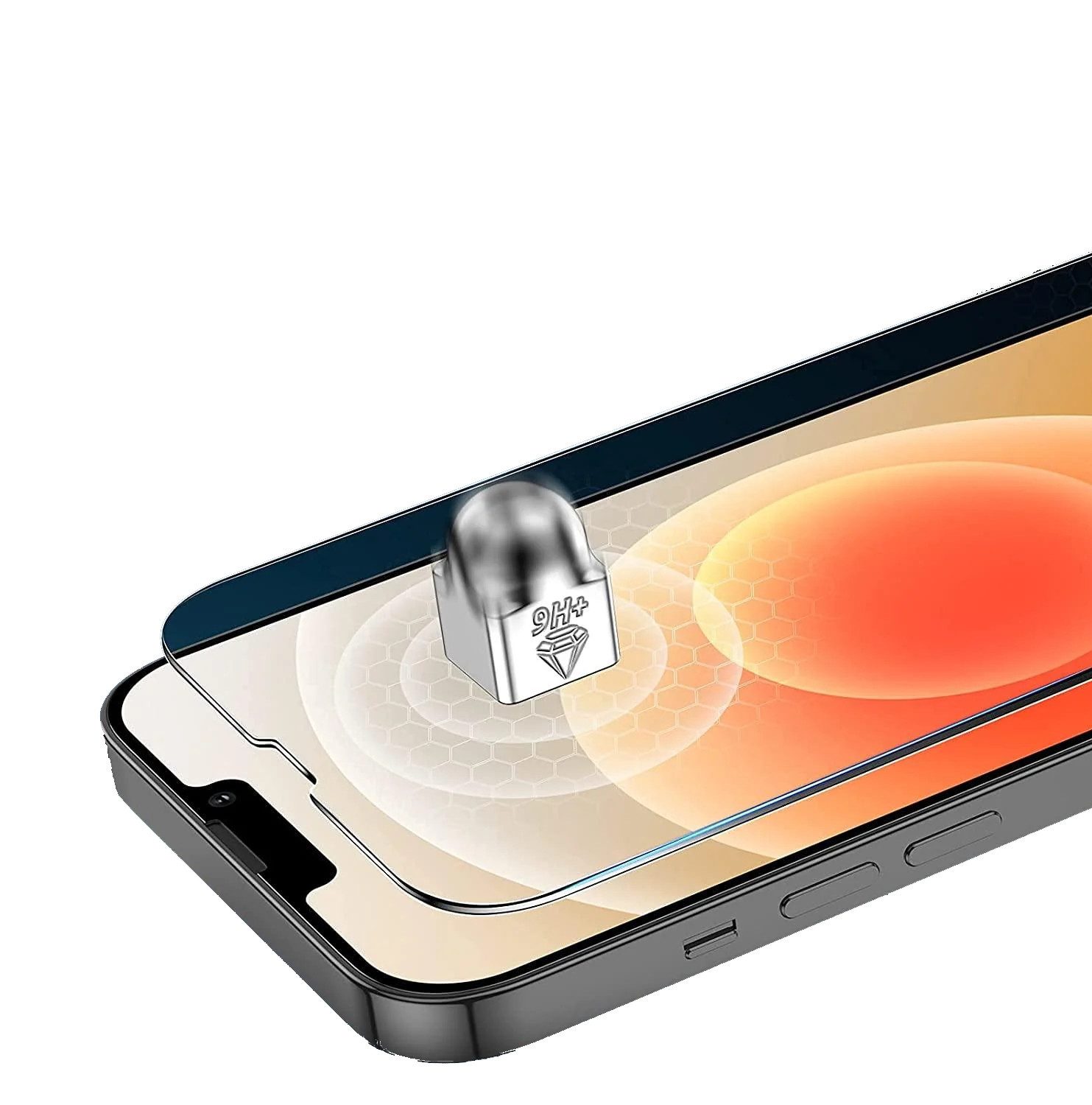 Ventarent Schutzfolie Panzerfolie für Apple iPhone 15 Pro, (Displayschutz 9H Härtegrad, 2-St., + Reinigungsset), Displayfolie Schutzfolie 2 Stück für iPhone 15 Pro Glas Folie