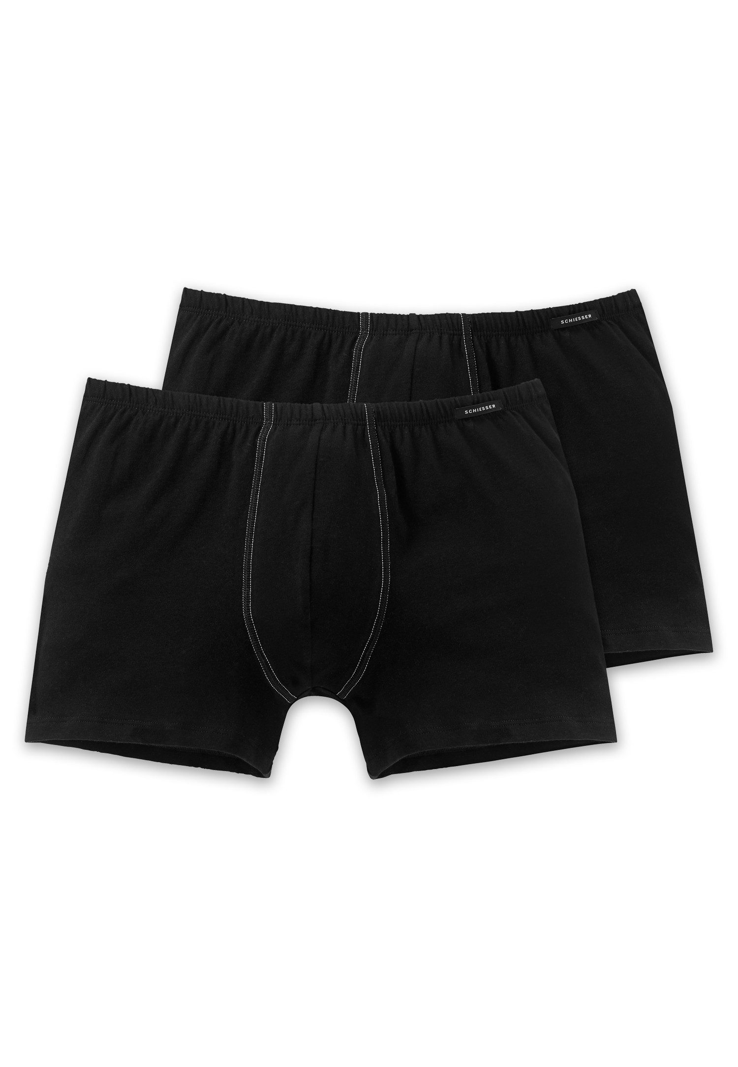 Schiesser Boxer "Essentials" (2er-Pack) mit angenehm weichem Bund