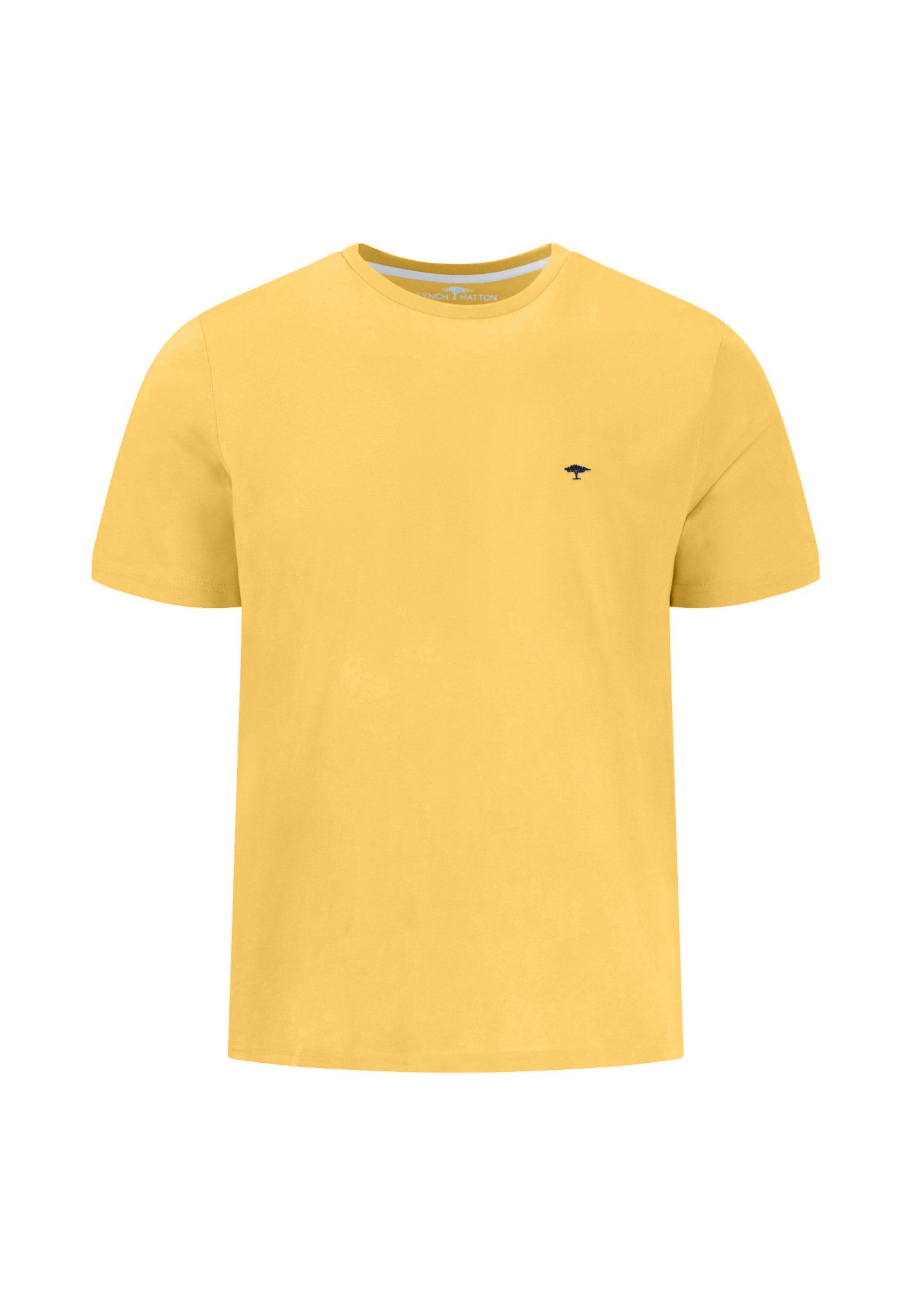 FYNCH-HATTON T-Shirt mit Rundhals und Logo-Stickerei günstig online kaufen