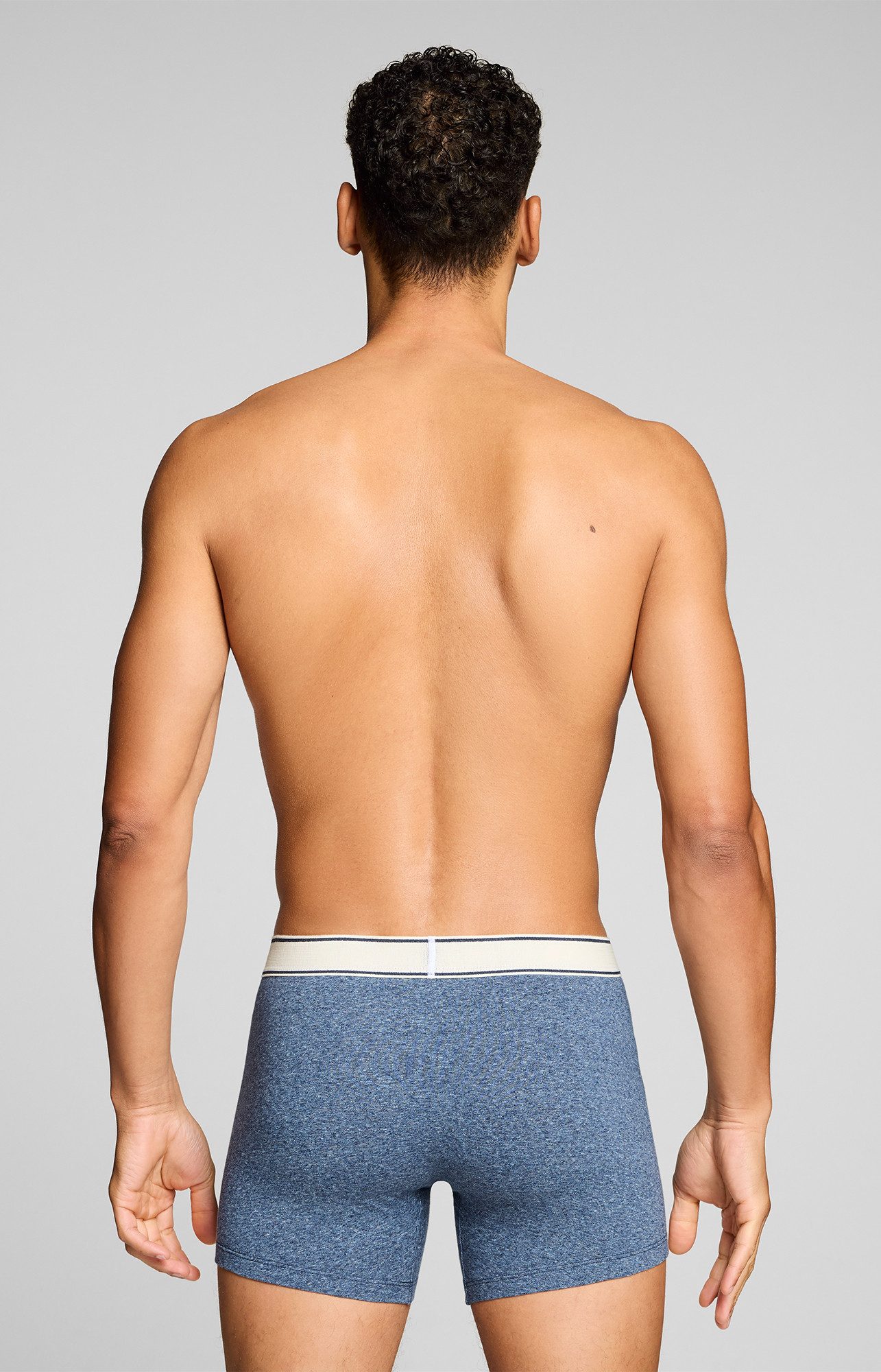 Levi's® Boxer LEVIS MEN VNTG HTR BOXER BRIEF 2P (2er Pack) ohne Eingriff, uni, meliert, Logo-Bund, elastisch – Bild 5 von 5