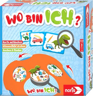 Noris Spiel, Familienspiel Wo bin ich?, Made in Germany
