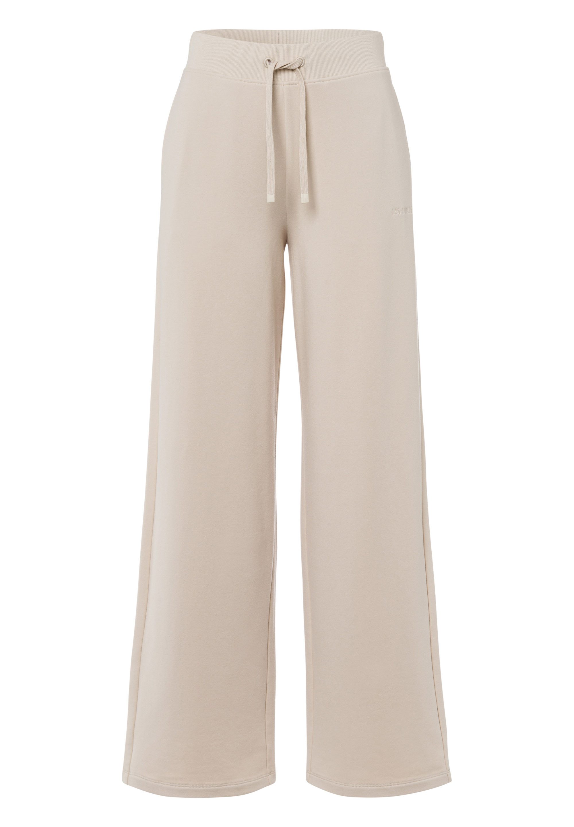 Les Lunes Sweathose BONNIEE Pants Wide Leg gerade geschnittene Sweathose mi günstig online kaufen