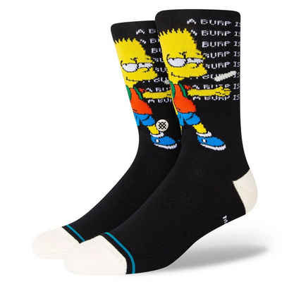 Stance Freizeitsocken »Troubled - black« (1 Paar) Stance x The Simpsons Collabo