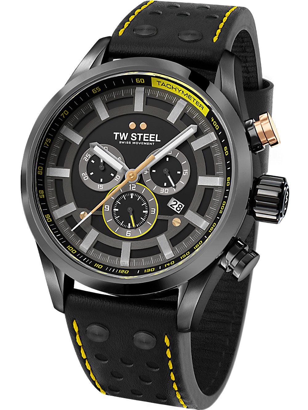TW Steel Quarzuhr TW-Steel SVS207 Fast Lane Chronograph Limited Edition Herrenuhr 48mm 1 TW-Steel SVS207 Fast Lane Chronograph Limited Edition Herrenuhr 48mm 10ATM