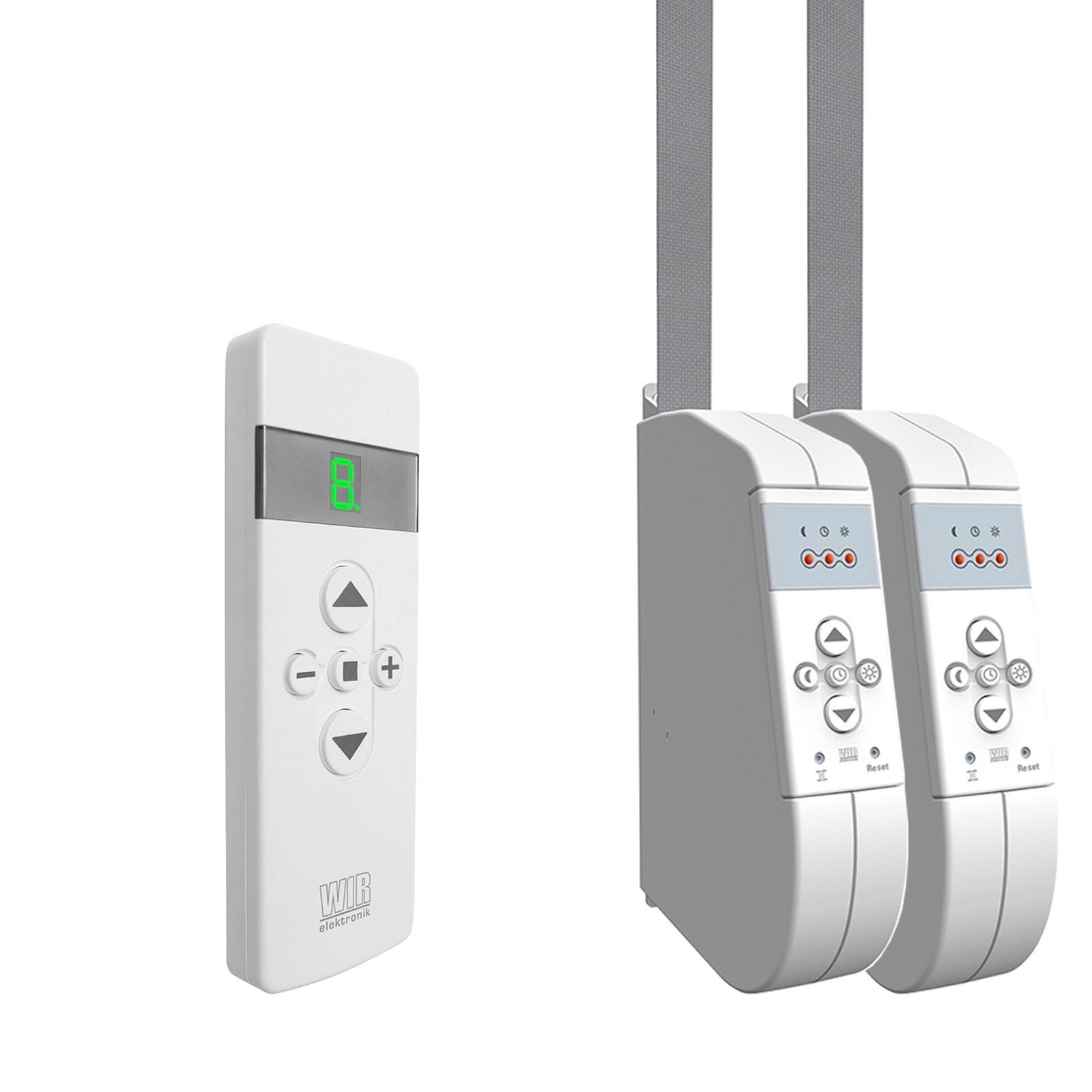 WIR elektronik Rollladengurt-Antrieb WIR SET FB-9 mit eW930-F, Gurtbreite 23,00 mm