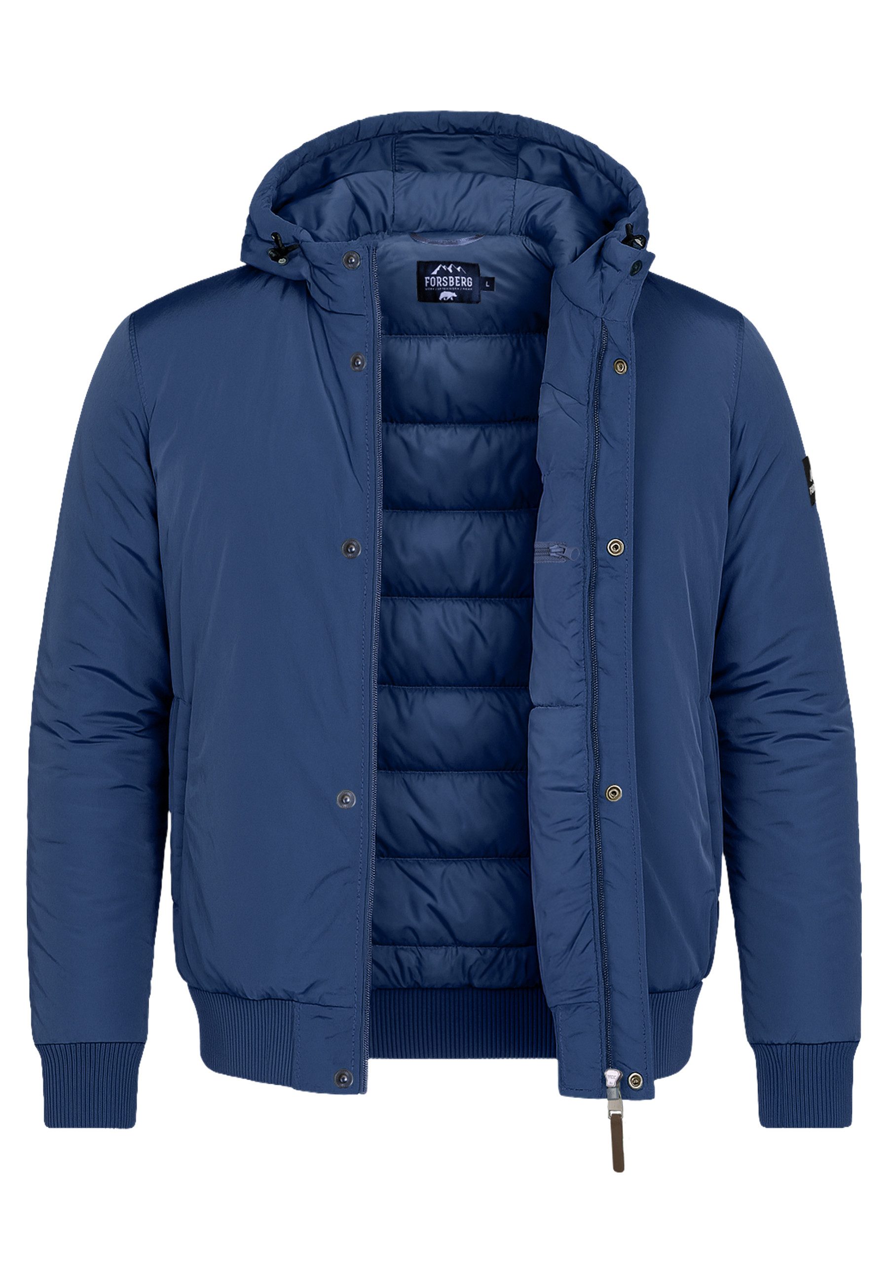 FORSBERG Allwetterjacke Winterjacke mit gefütterter Kapuze
